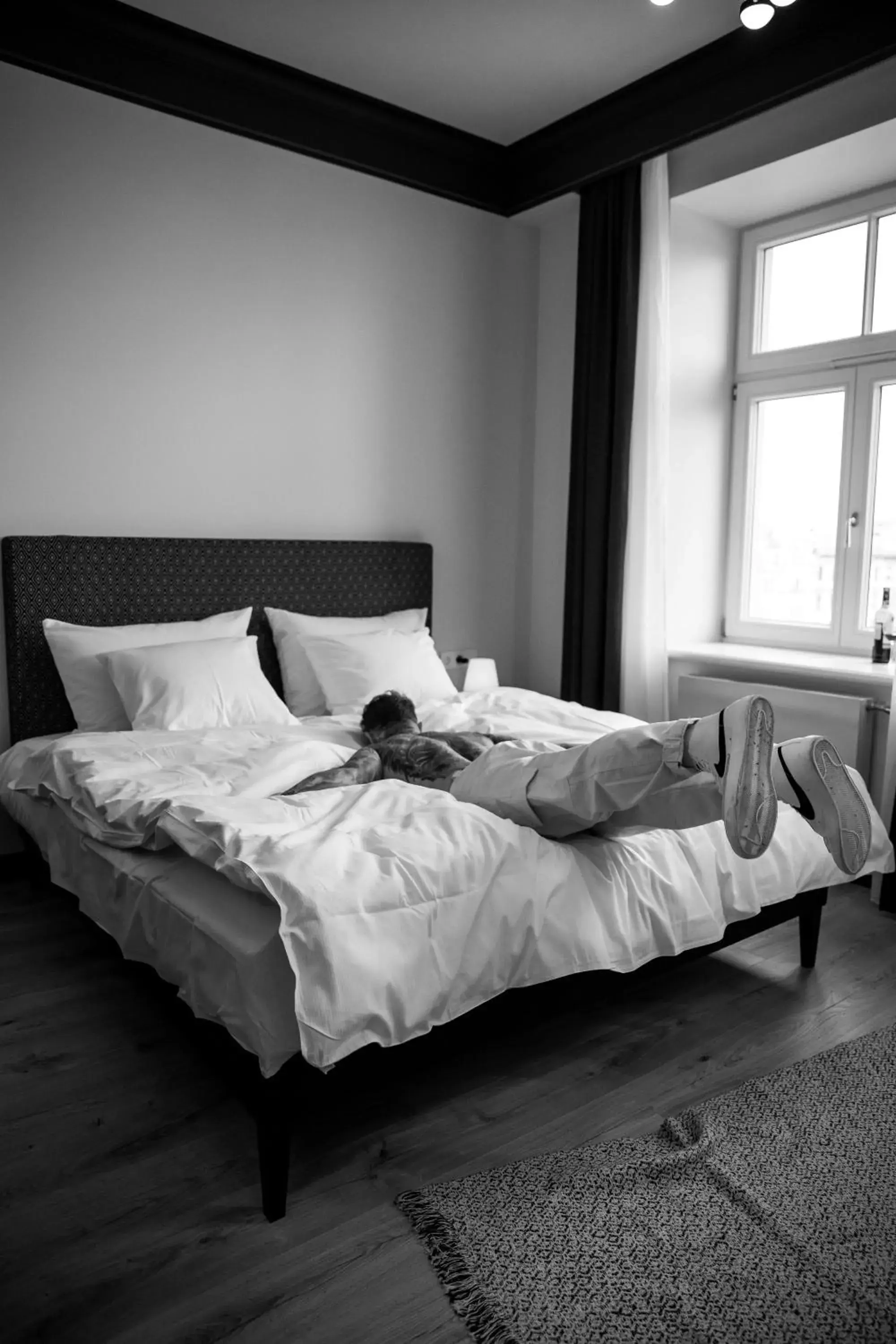 Bed in Aparthotel Amella Bed in Aparthotel Amella