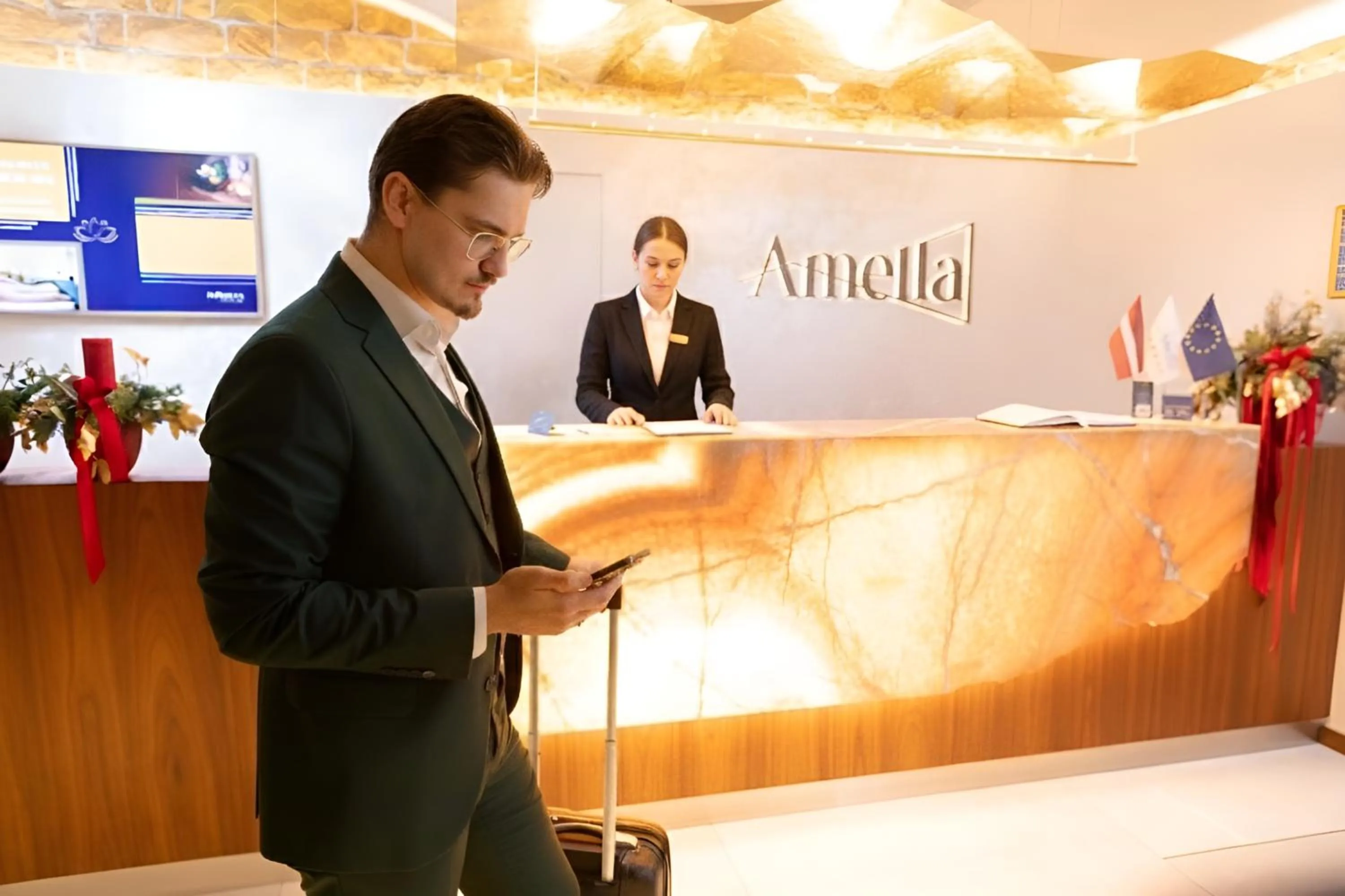 Property building in Aparthotel Amella