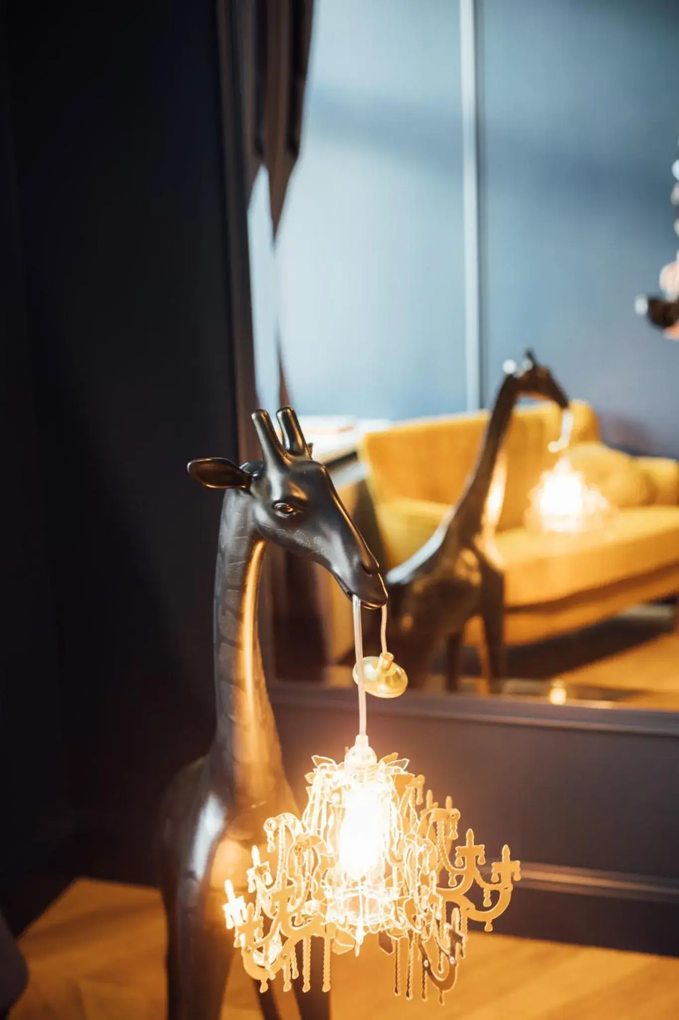 Seating area, Bed in Aparthotel Amella Seating area, Bed in Aparthotel Amella