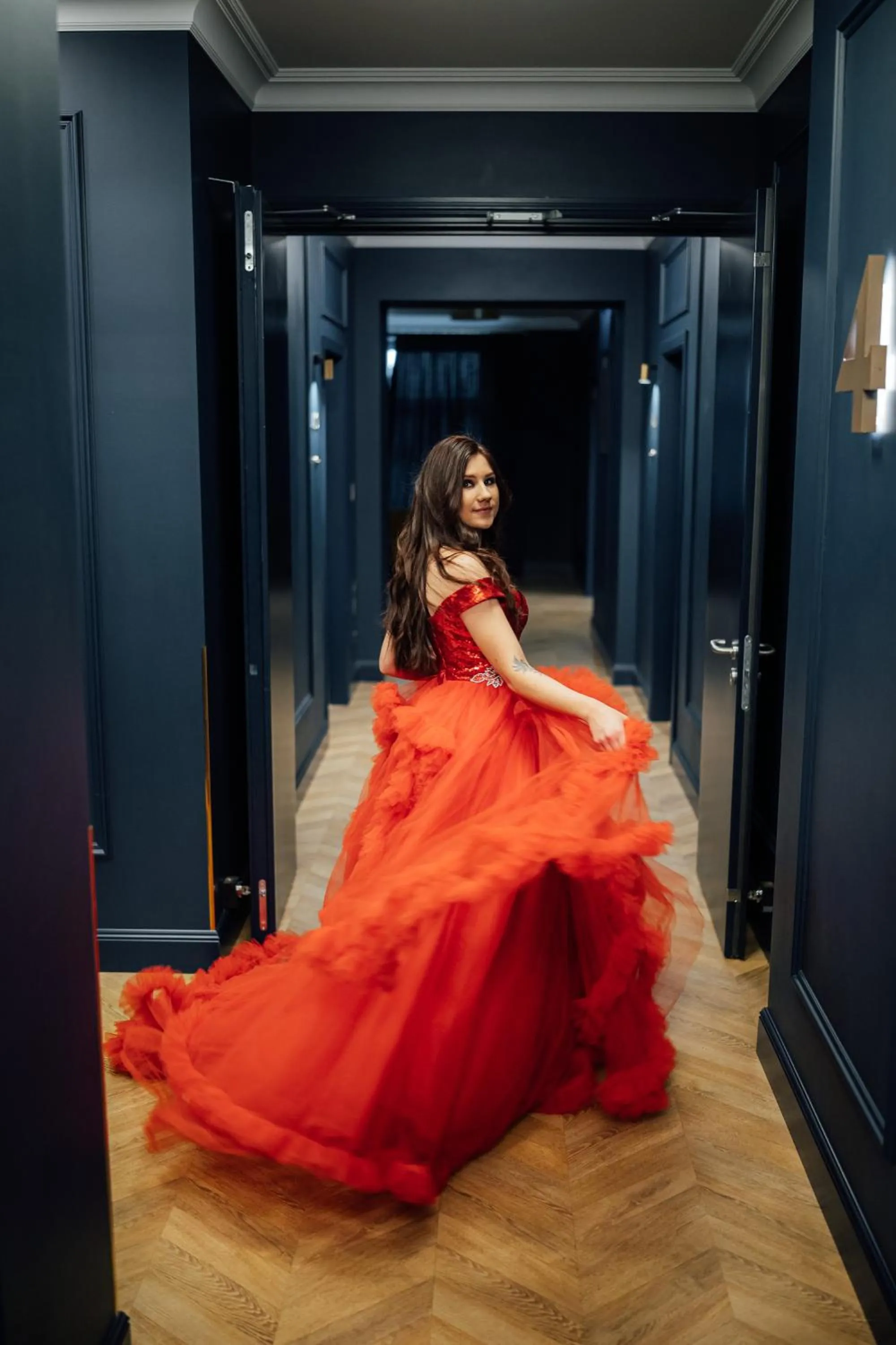 Lobby or reception in Aparthotel Amella