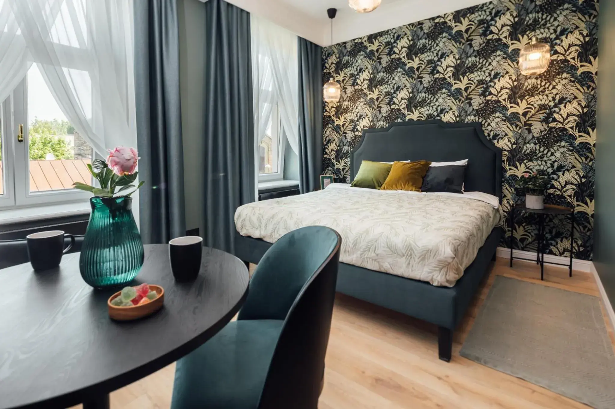 Bed in Aparthotel Amella Bed in Aparthotel Amella