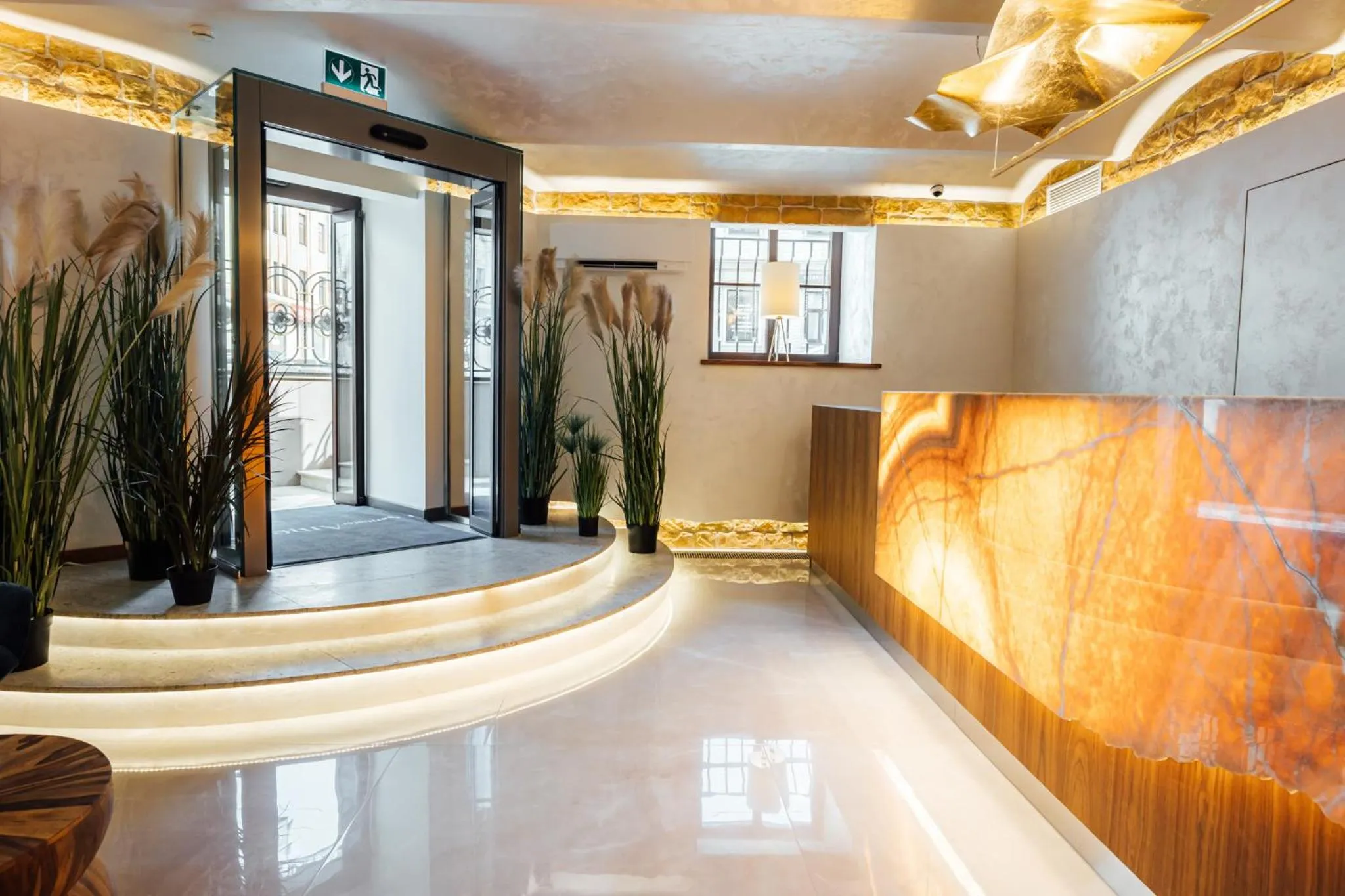Lobby or reception in Aparthotel Amella
