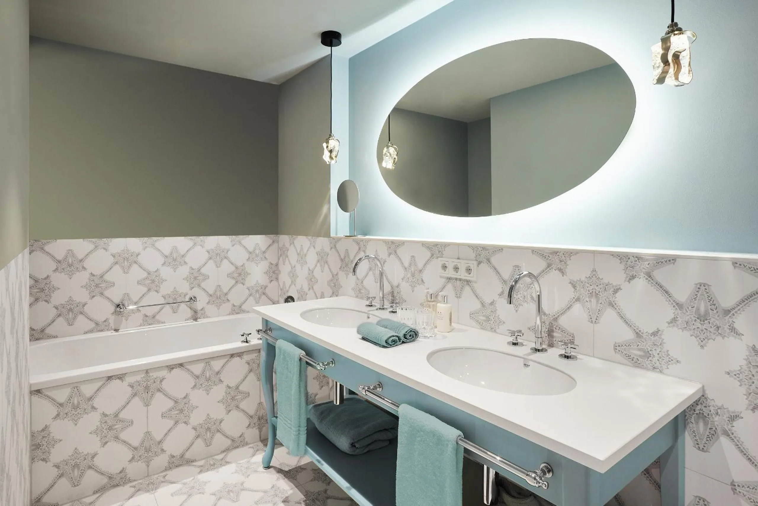 Bathroom in The Leo Grand