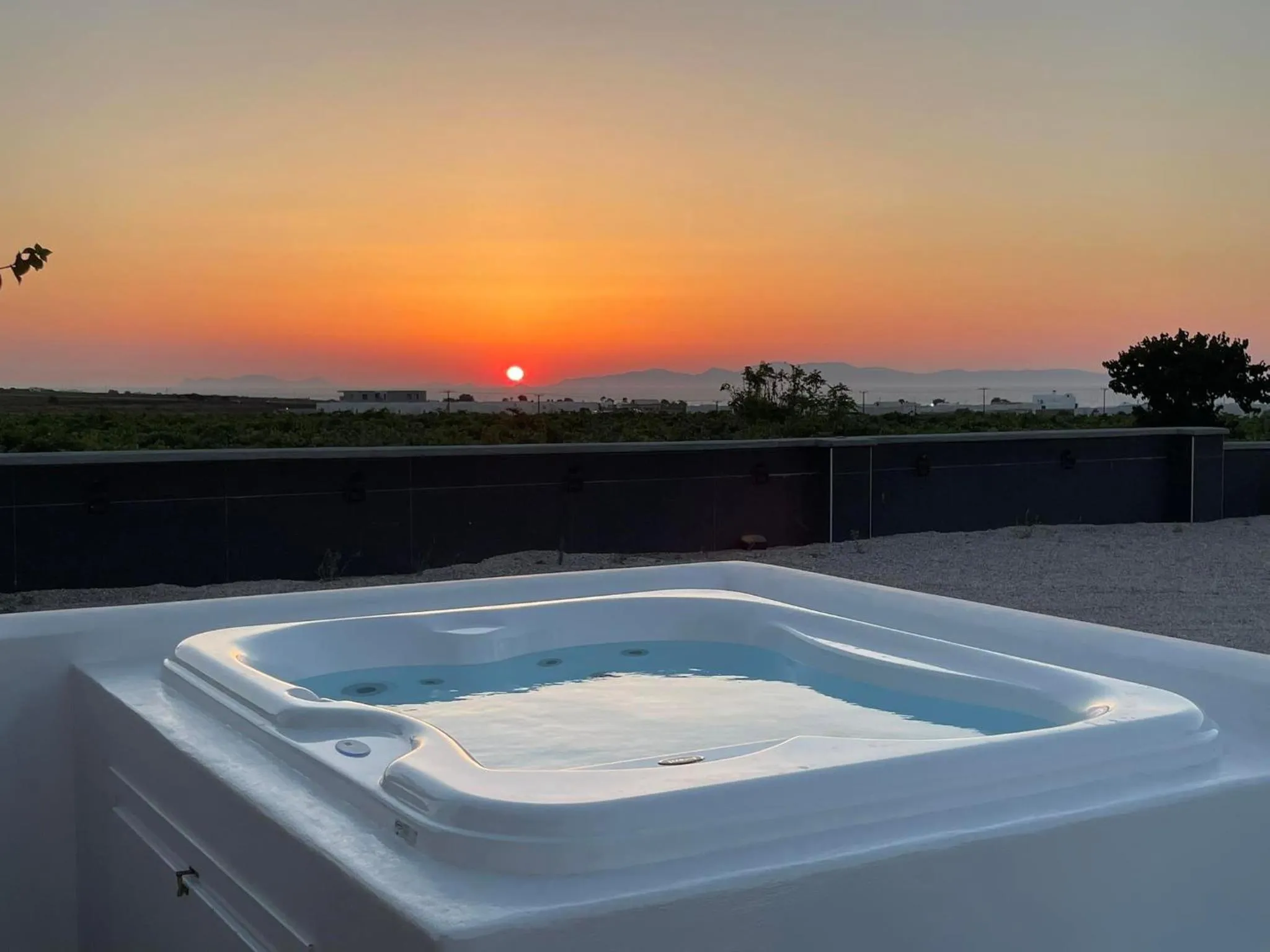 Balcony/Terrace in Anemi Vine Villas