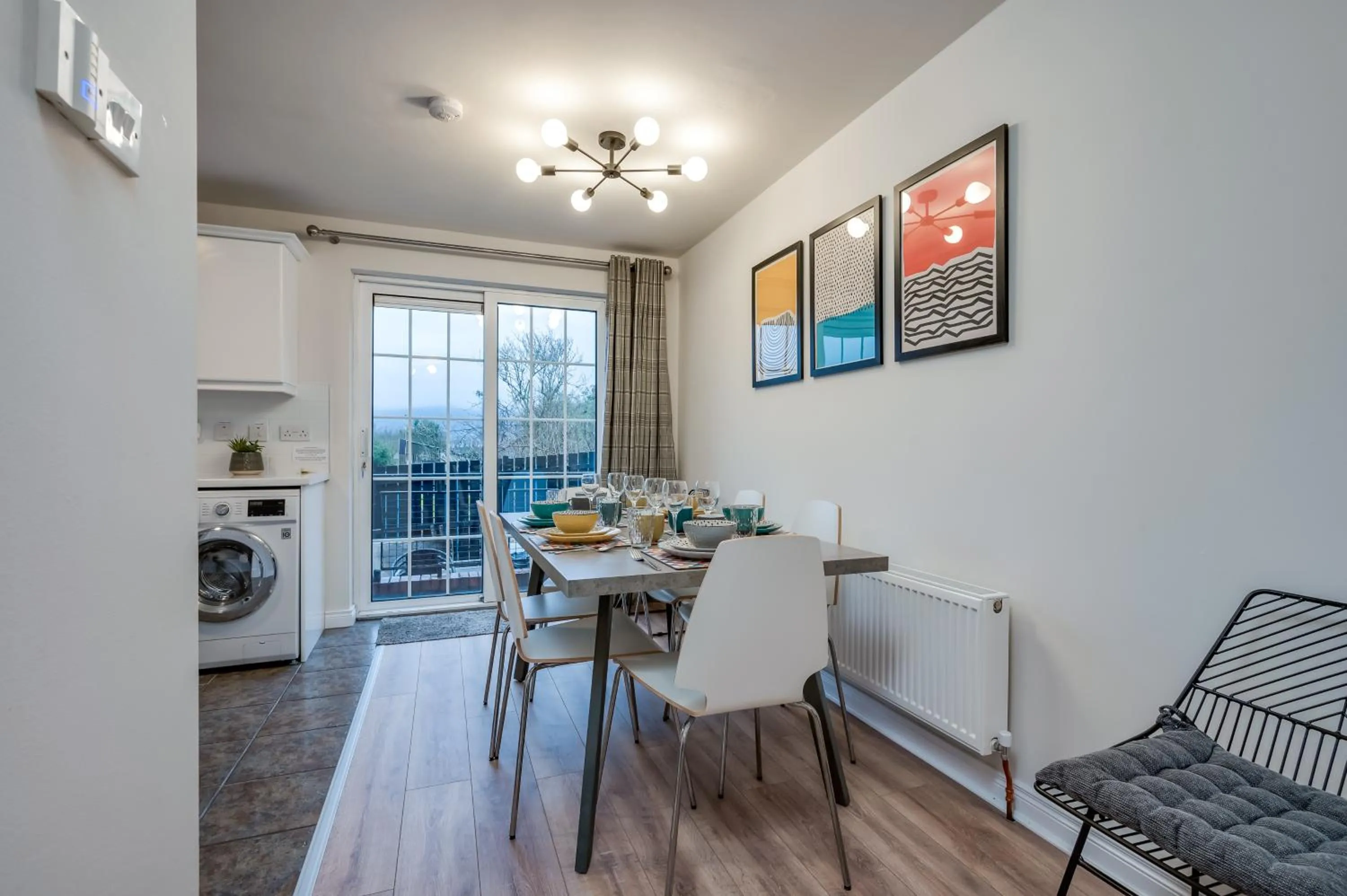 Kitchen or kitchenette in Central Belfast Apartments: Ashley Mews