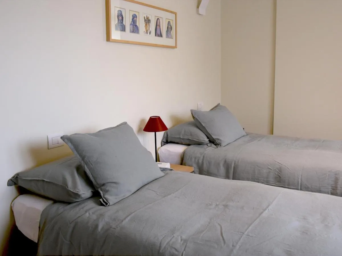 Bed in B&B Coup de Coeur