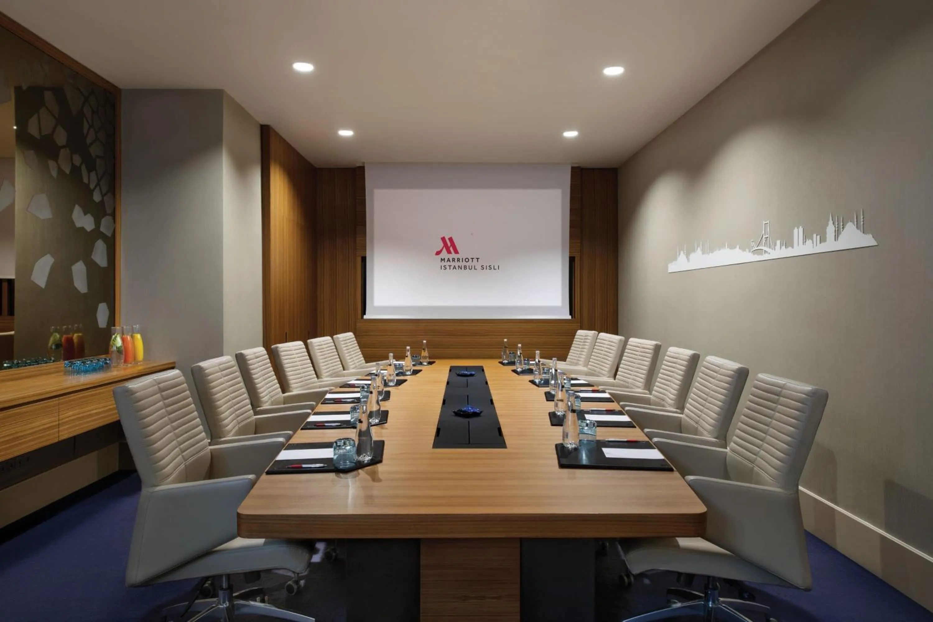 Meeting/conference room in Istanbul Marriott Hotel Sisli