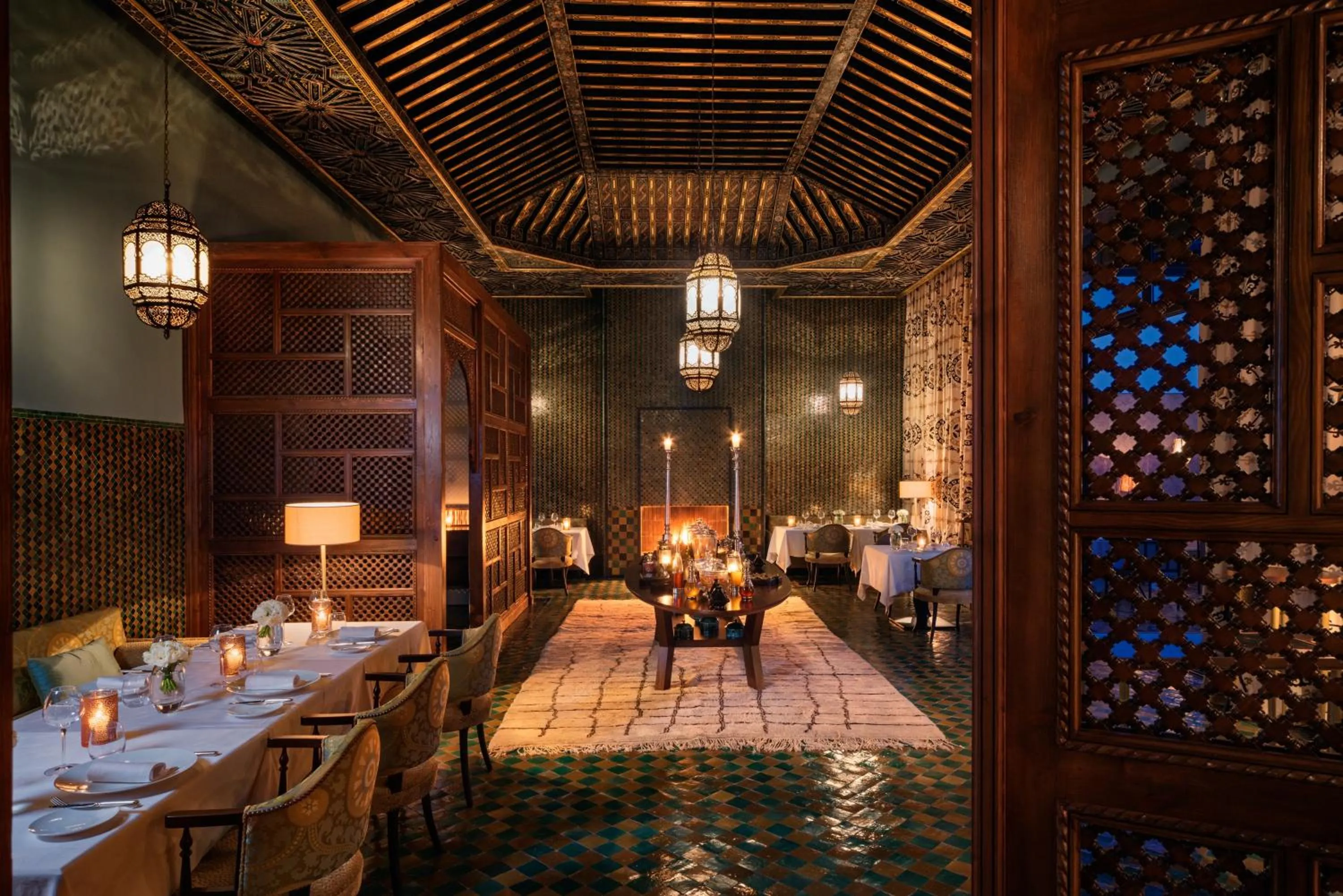 Restaurant/places to eat in Fairmont Royal Palm Marrakech