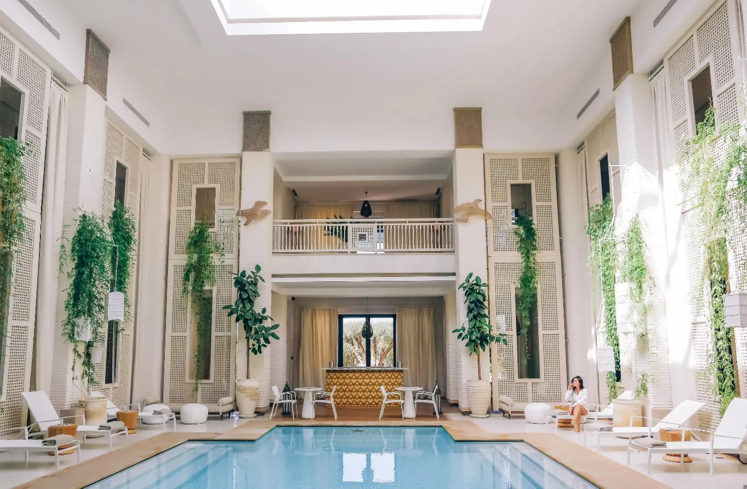 Swimming pool in Fairmont Royal Palm Marrakech Swimming pool in Fairmont Royal Palm Marrakech