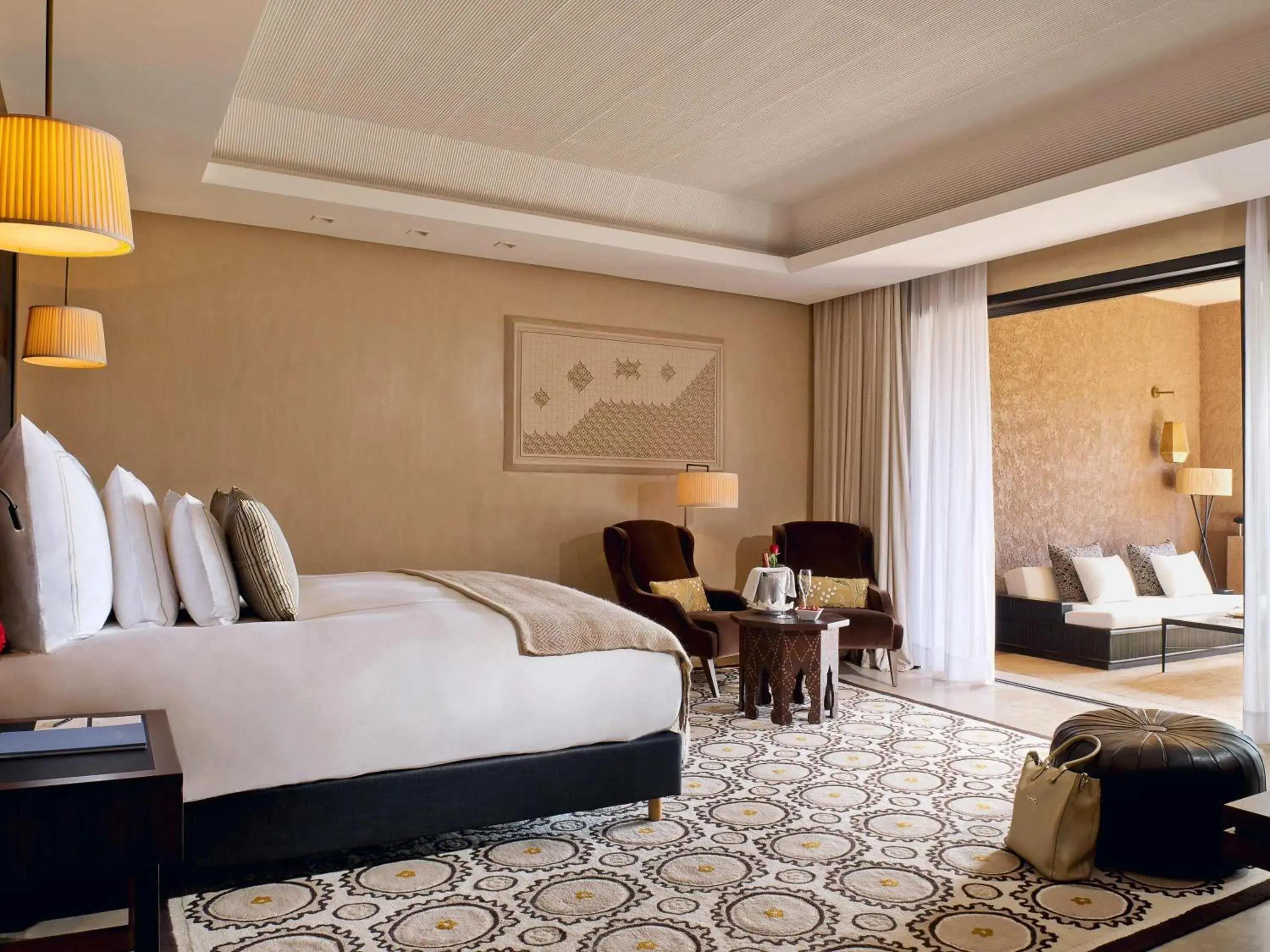Family King Suite with Mountain View in Fairmont Royal Palm Marrakech Family King Suite with Mountain View in Fairmont Royal Palm Marrakech