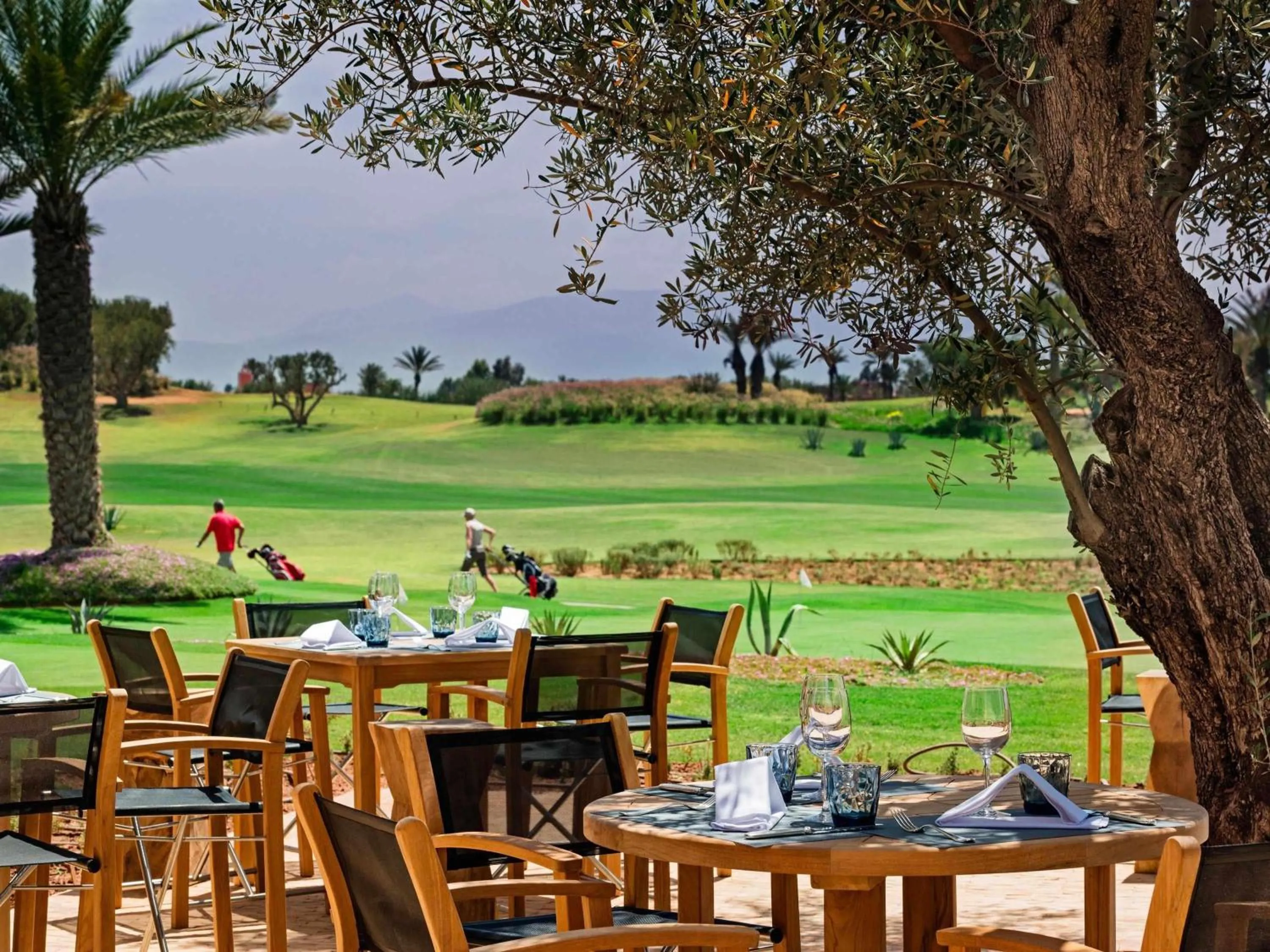 Restaurant/places to eat in Fairmont Royal Palm Marrakech