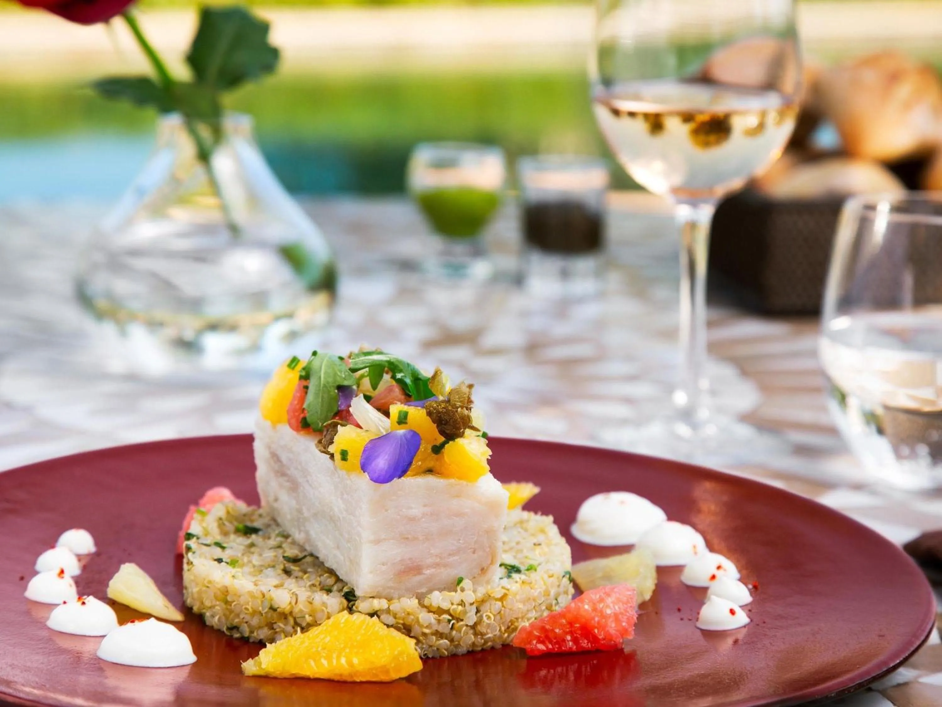 Restaurant/places to eat in Fairmont Royal Palm Marrakech