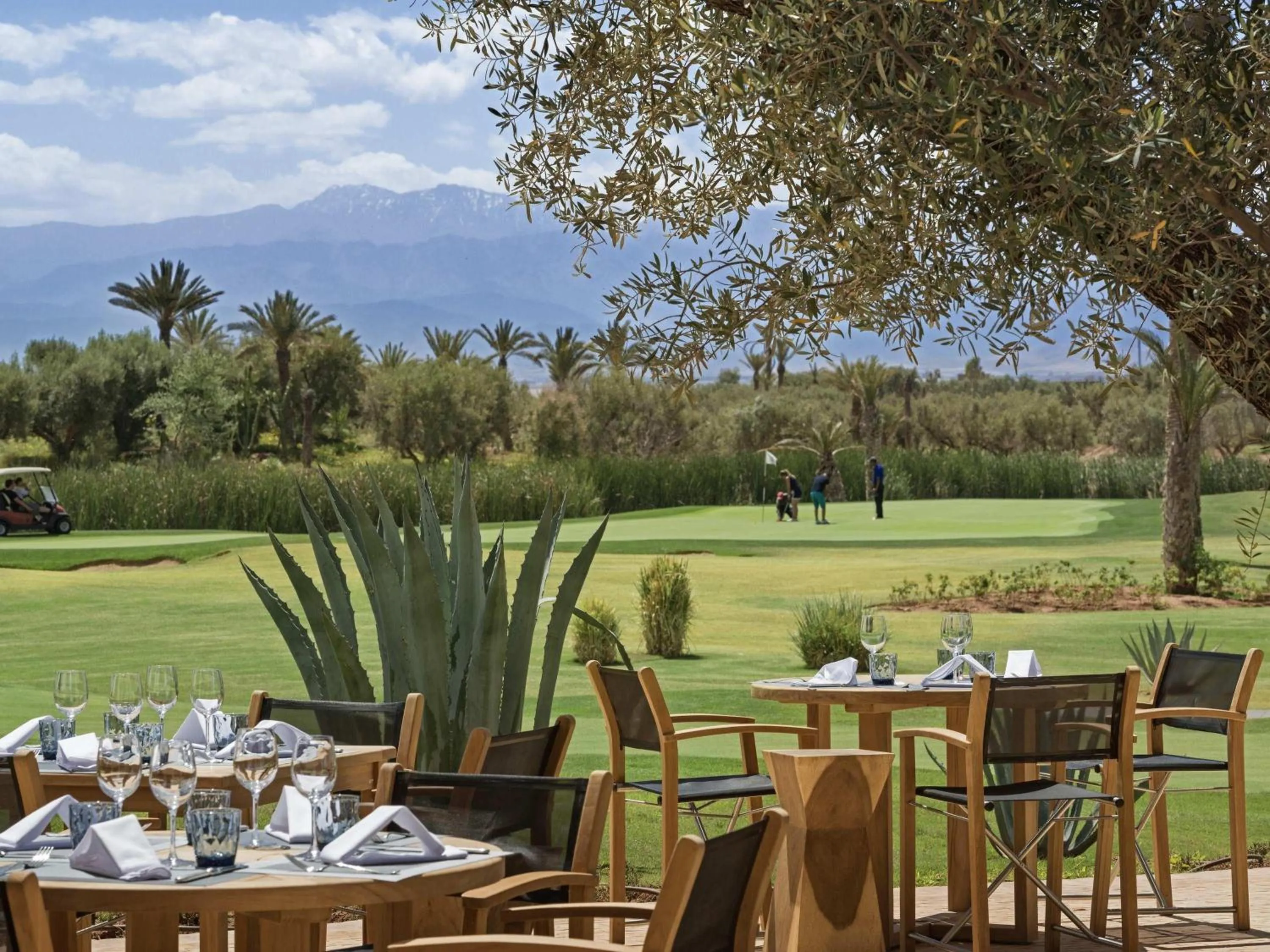 Restaurant/places to eat in Fairmont Royal Palm Marrakech