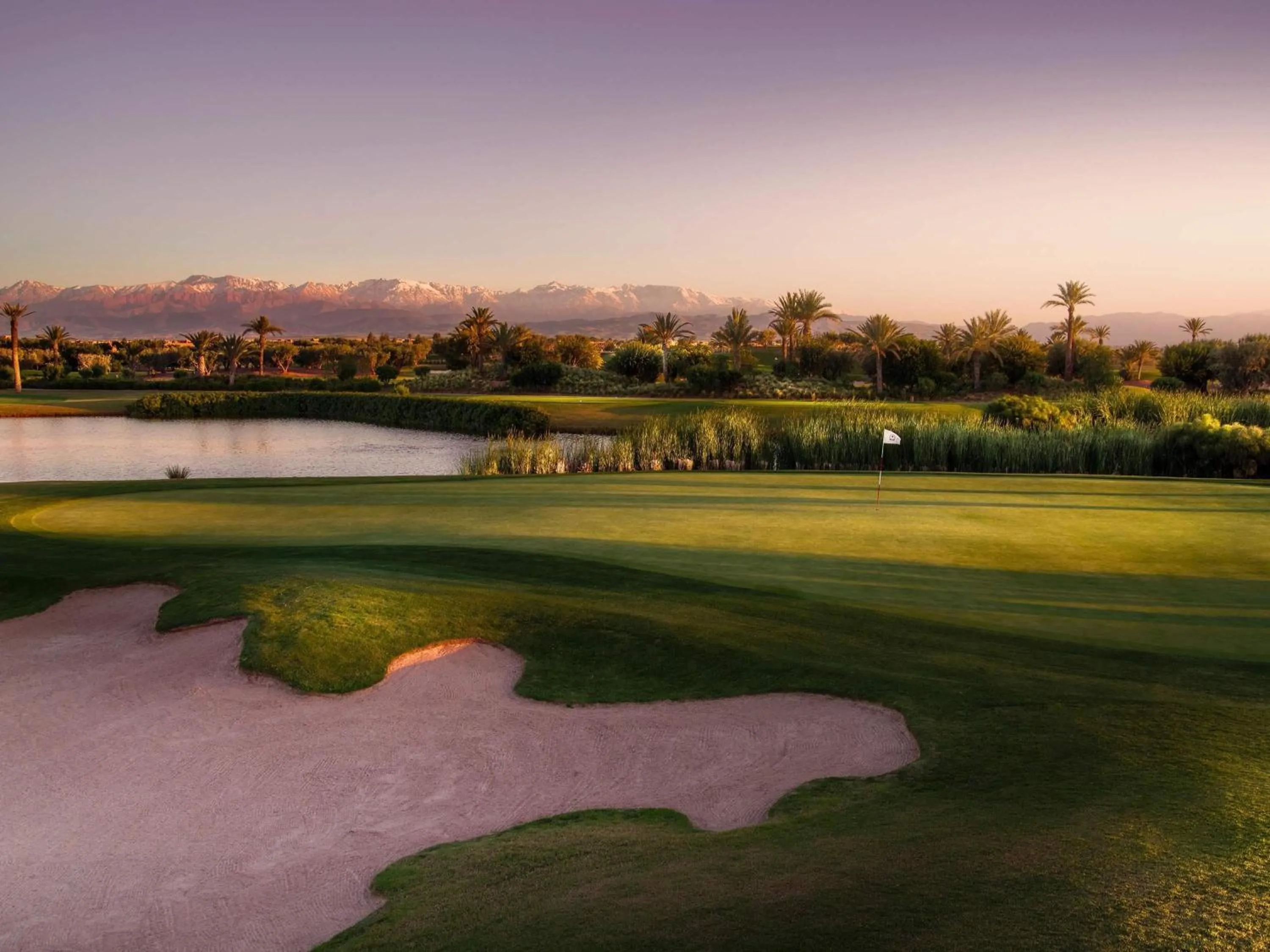 Golfcourse in Fairmont Royal Palm Marrakech