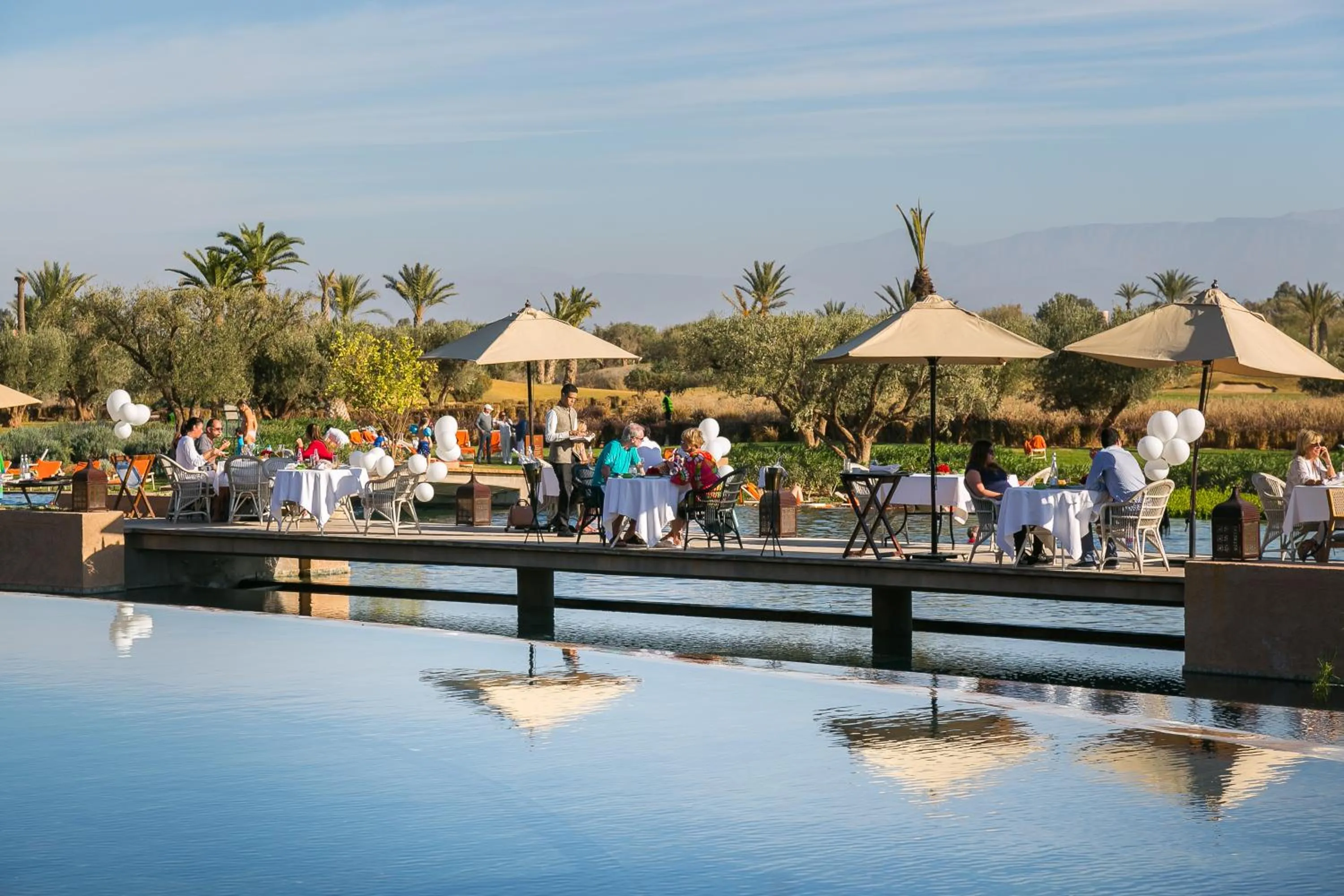 Garden view in Fairmont Royal Palm Marrakech