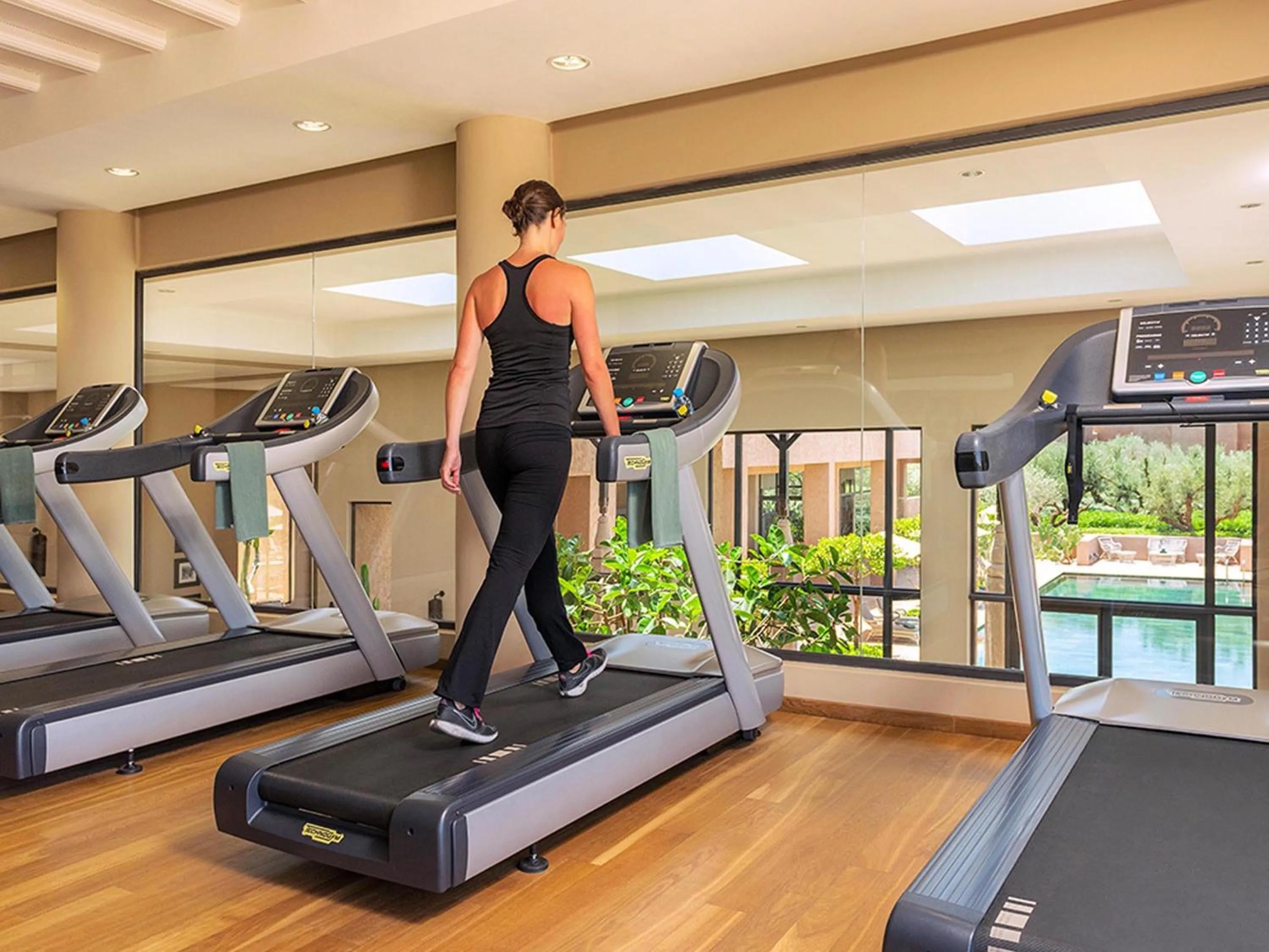 Fitness centre/facilities in Fairmont Royal Palm Marrakech
