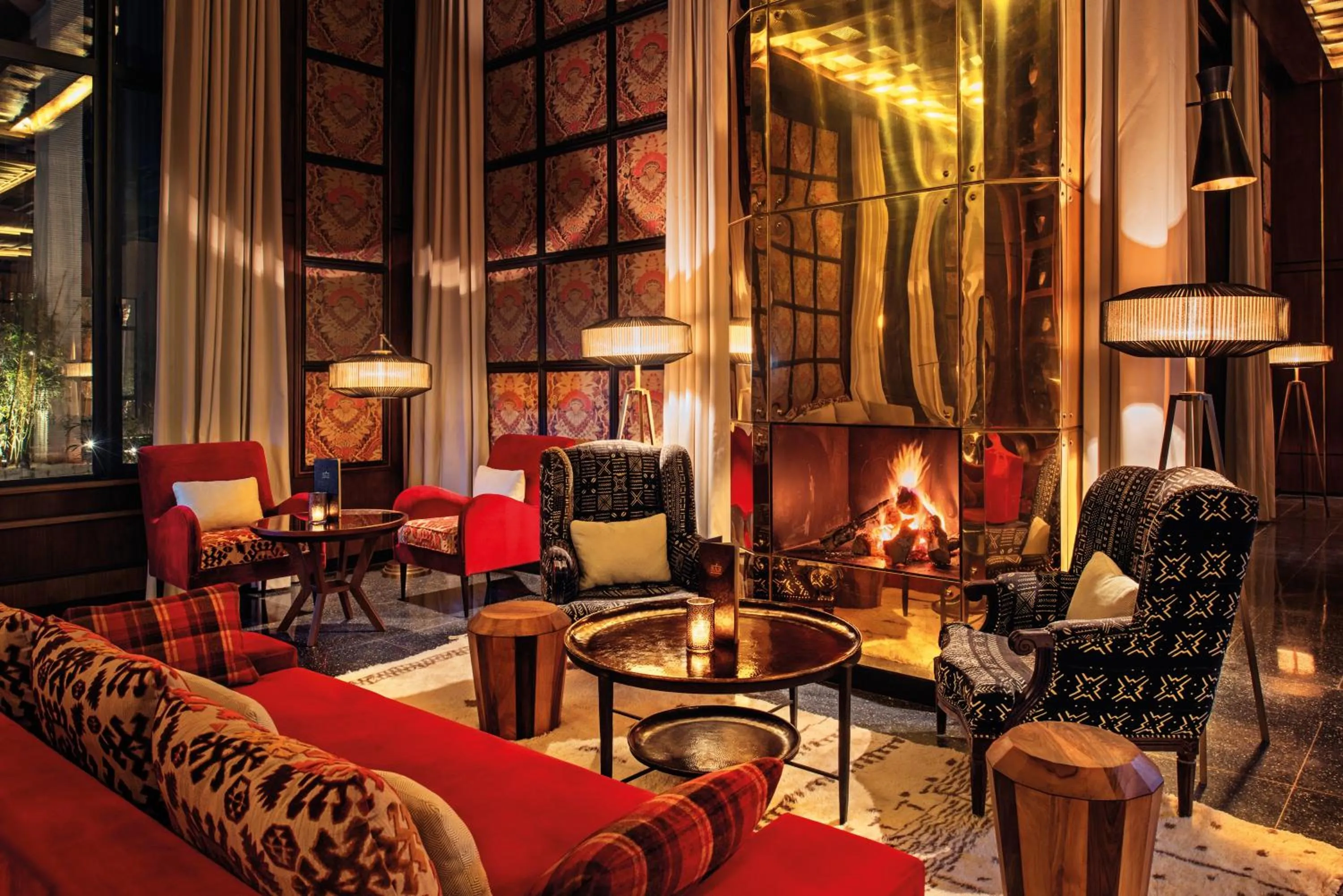 Lounge or bar in Fairmont Royal Palm Marrakech