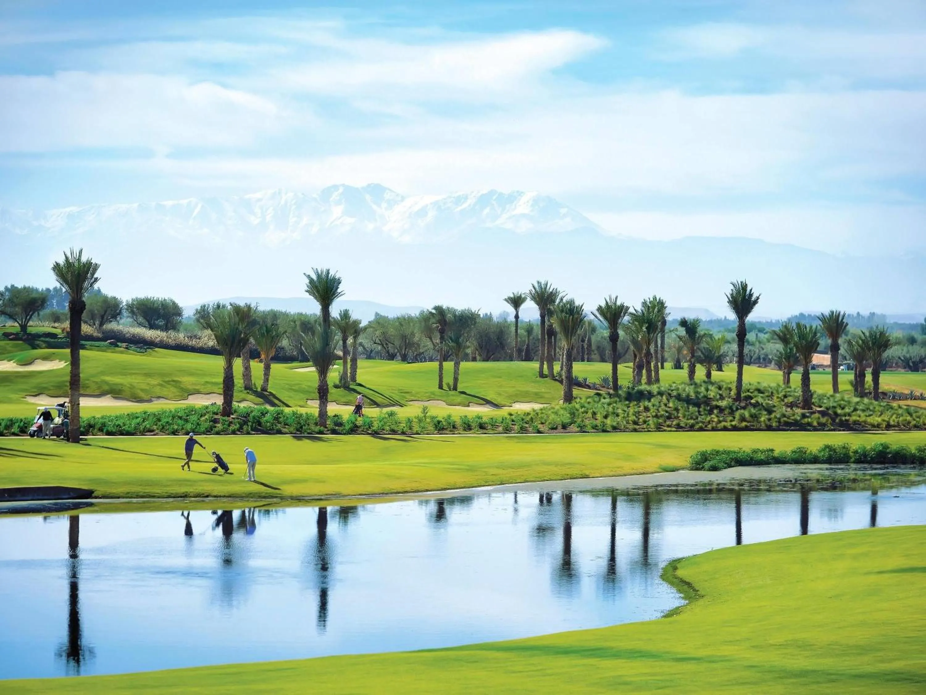 Golfcourse in Fairmont Royal Palm Marrakech
