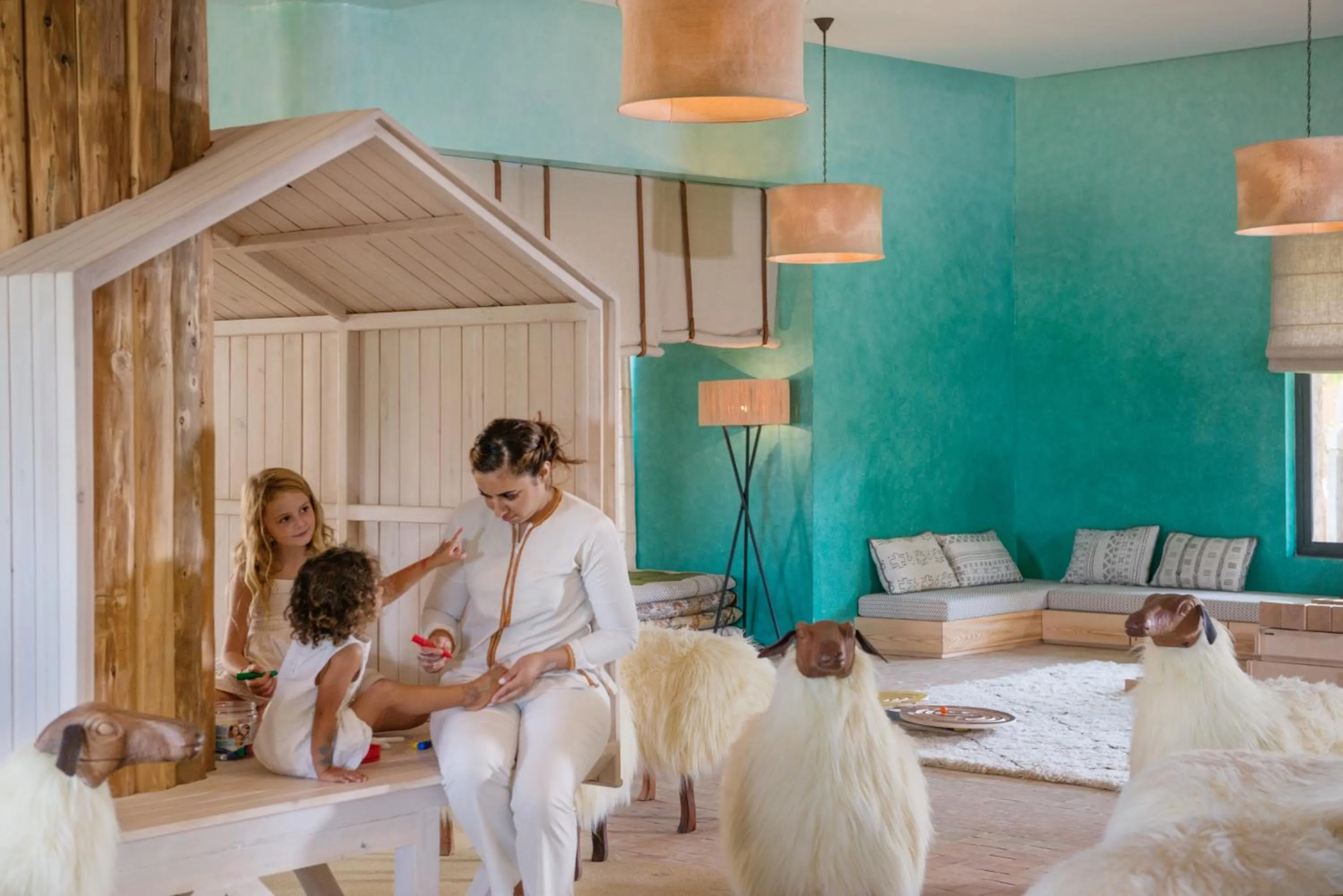 Kids's club, Bed in Fairmont Royal Palm Marrakech