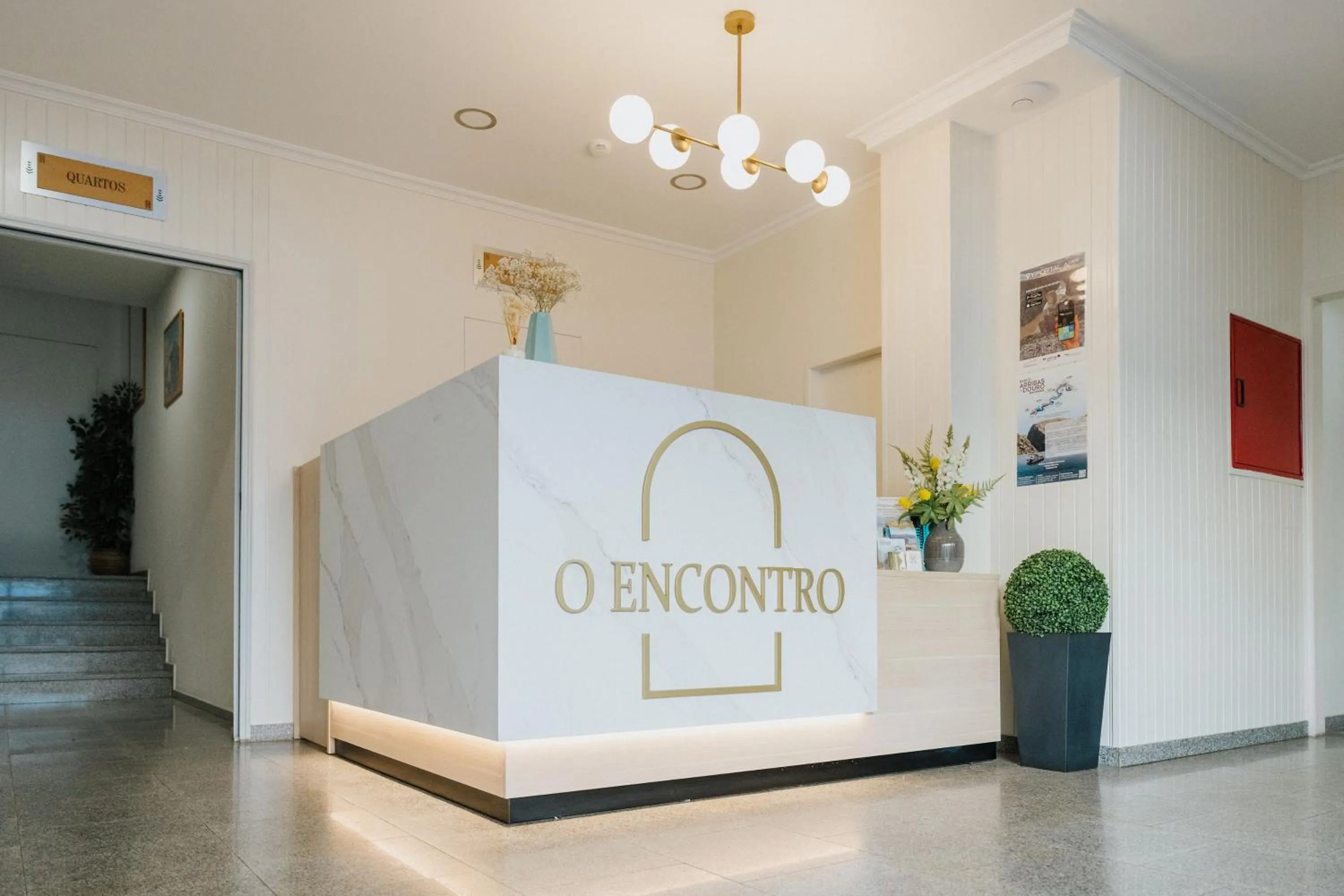 Lobby or reception in Hotel O Encontro