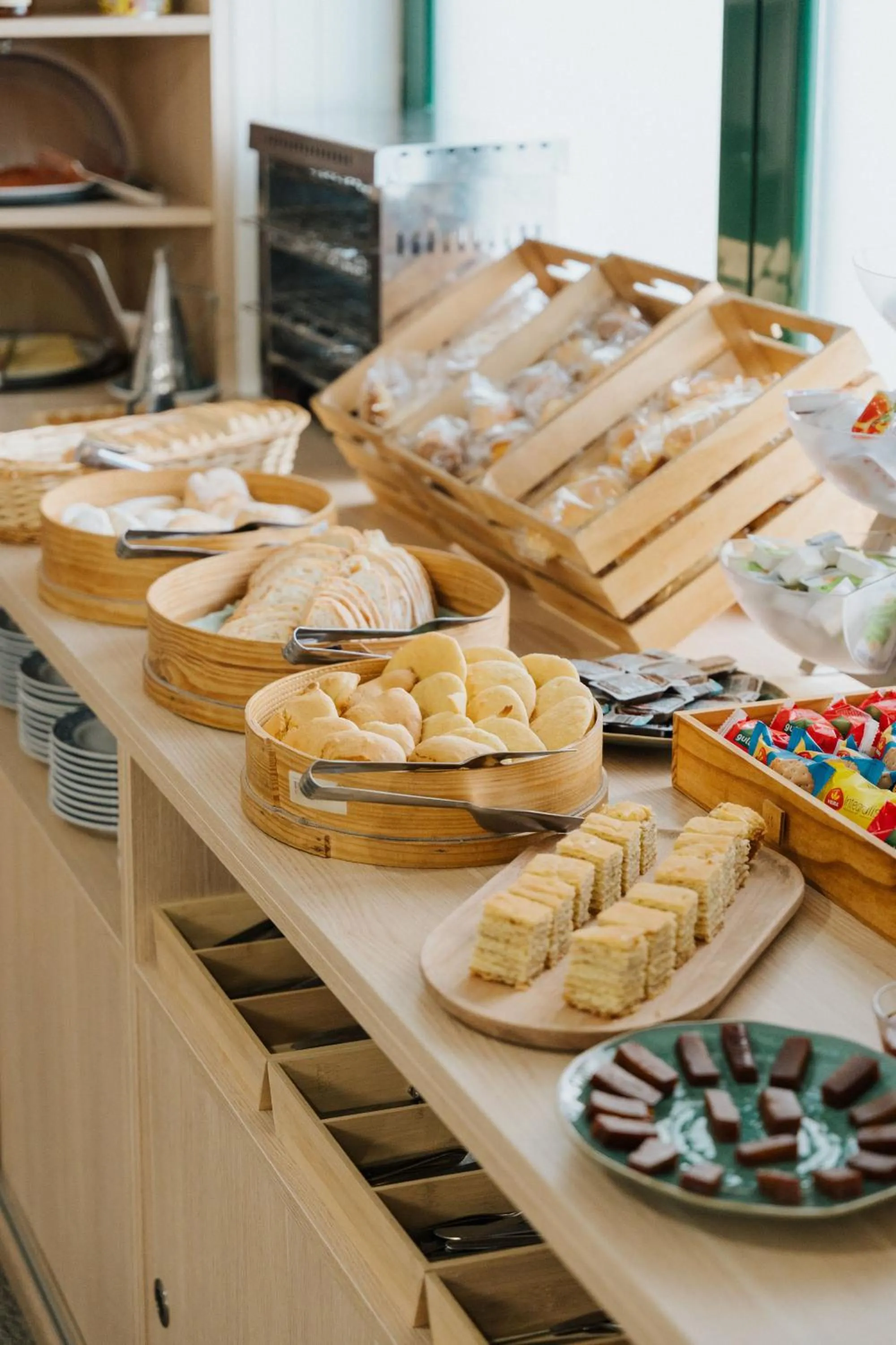 Buffet breakfast in Hotel O Encontro