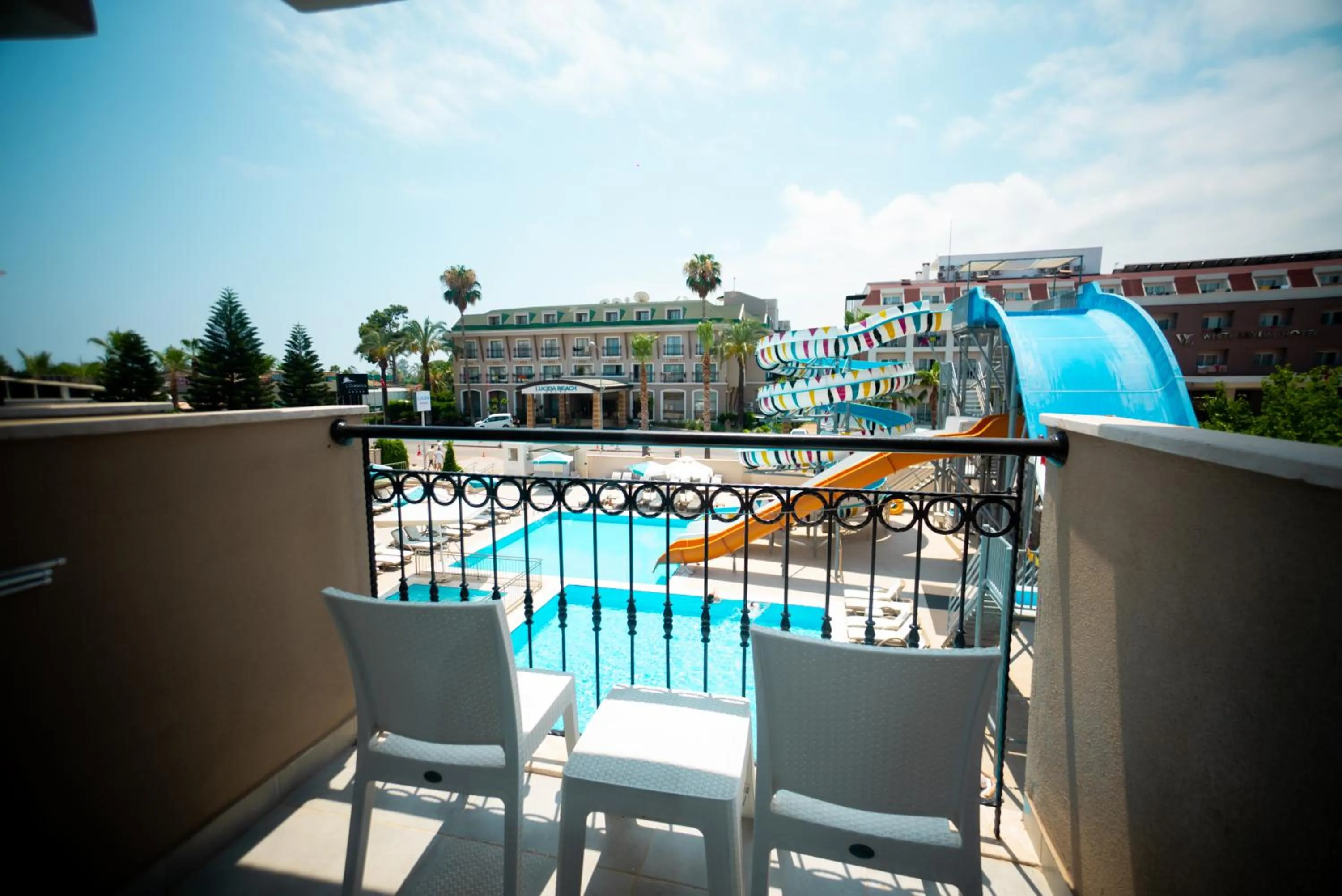 Balcony/Terrace in Lucida Beach Hotel - Ultra All Inclusive