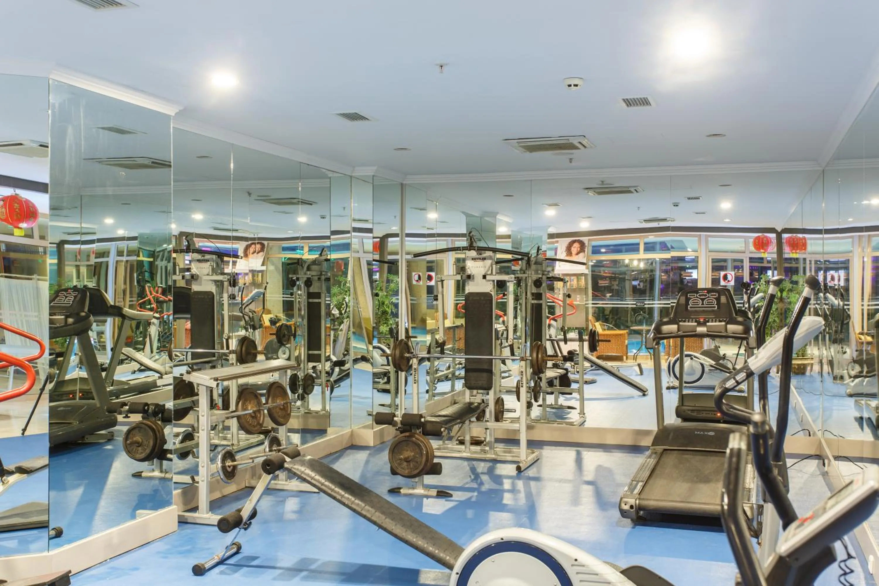 Fitness centre/facilities in Lucida Beach Hotel - Ultra All Inclusive