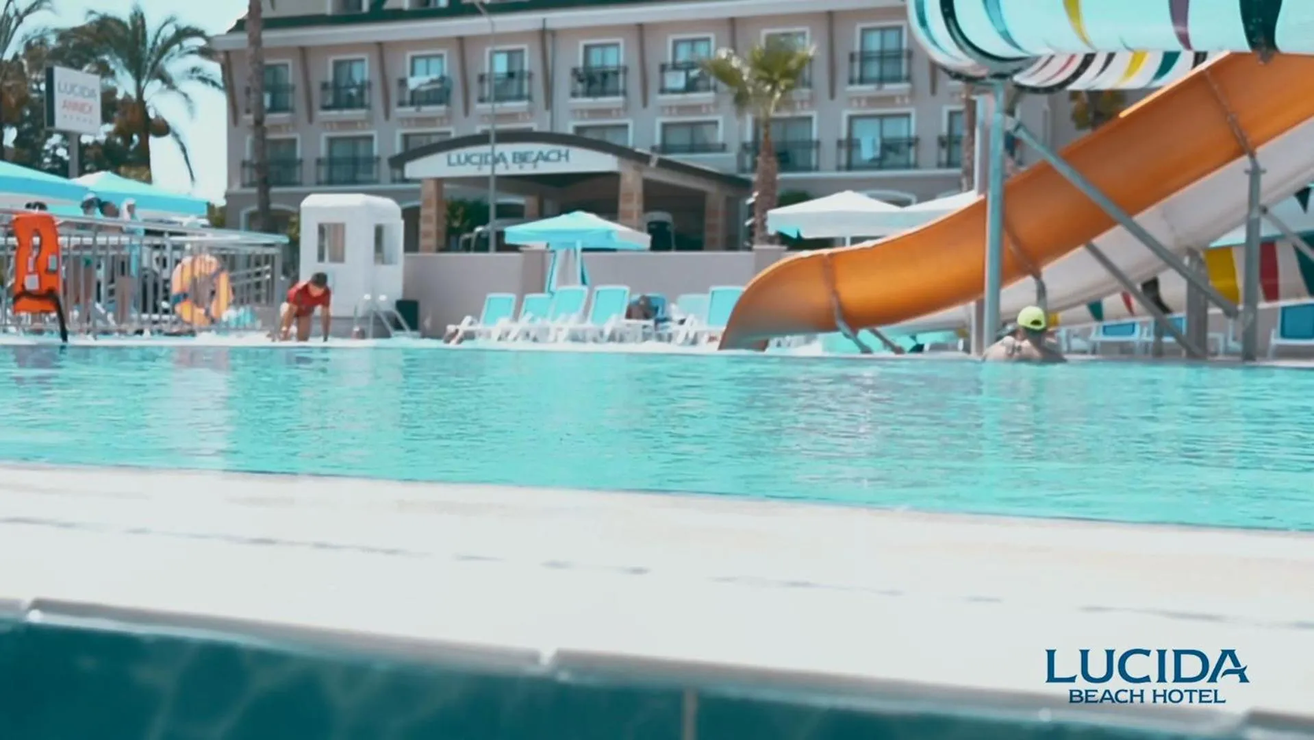 Aqua park in Lucida Beach Hotel - Ultra All Inclusive