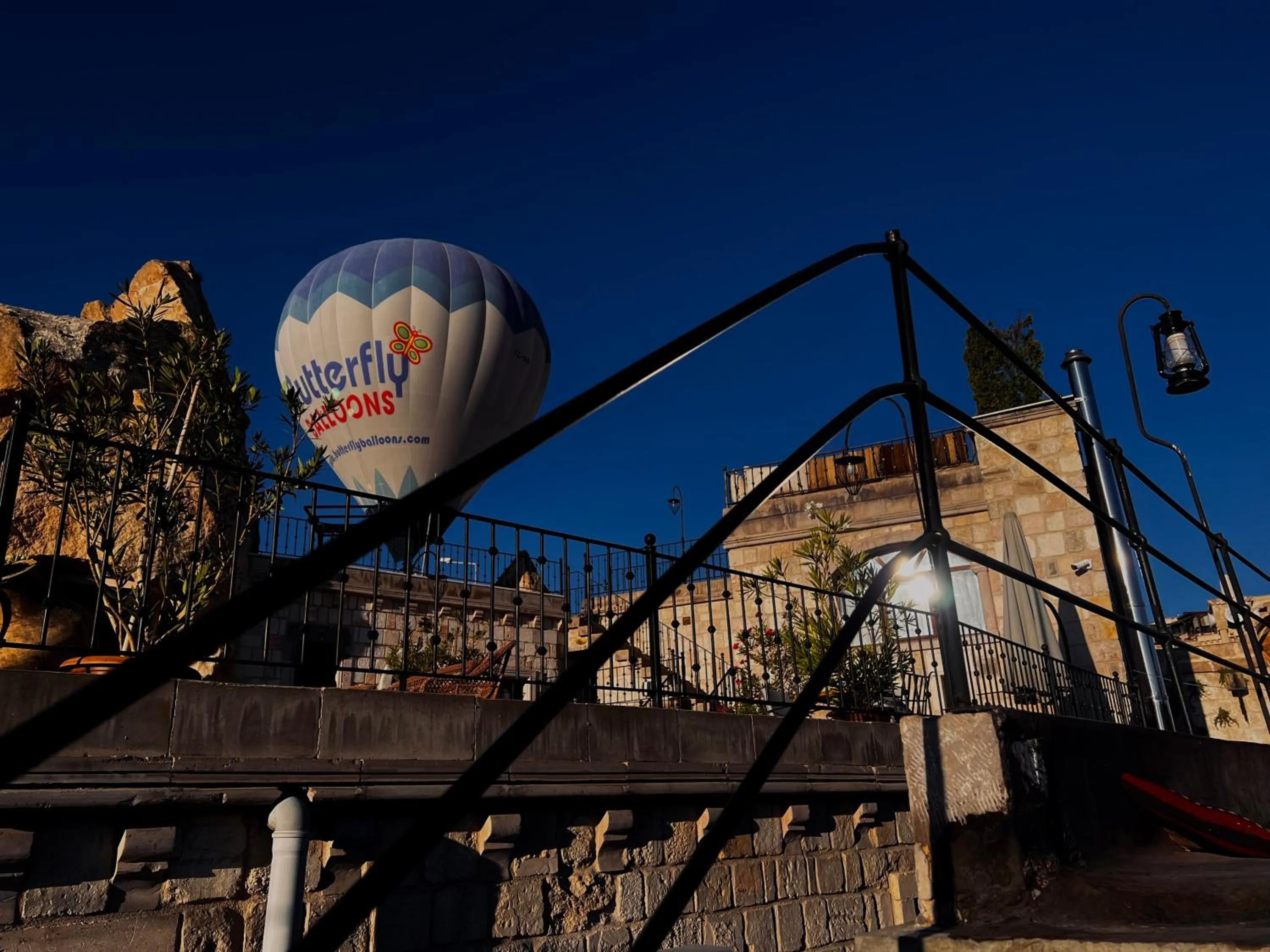 Balcony/Terrace in Kaya Konak Cave