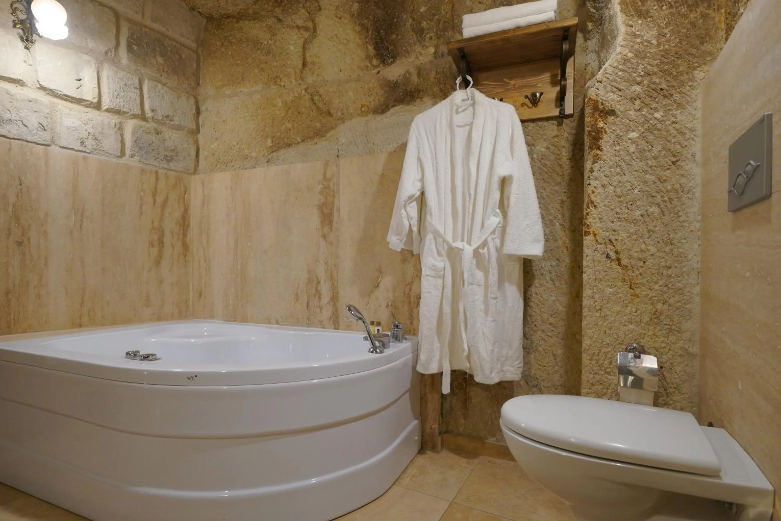 Bathroom in Kaya Konak Cave