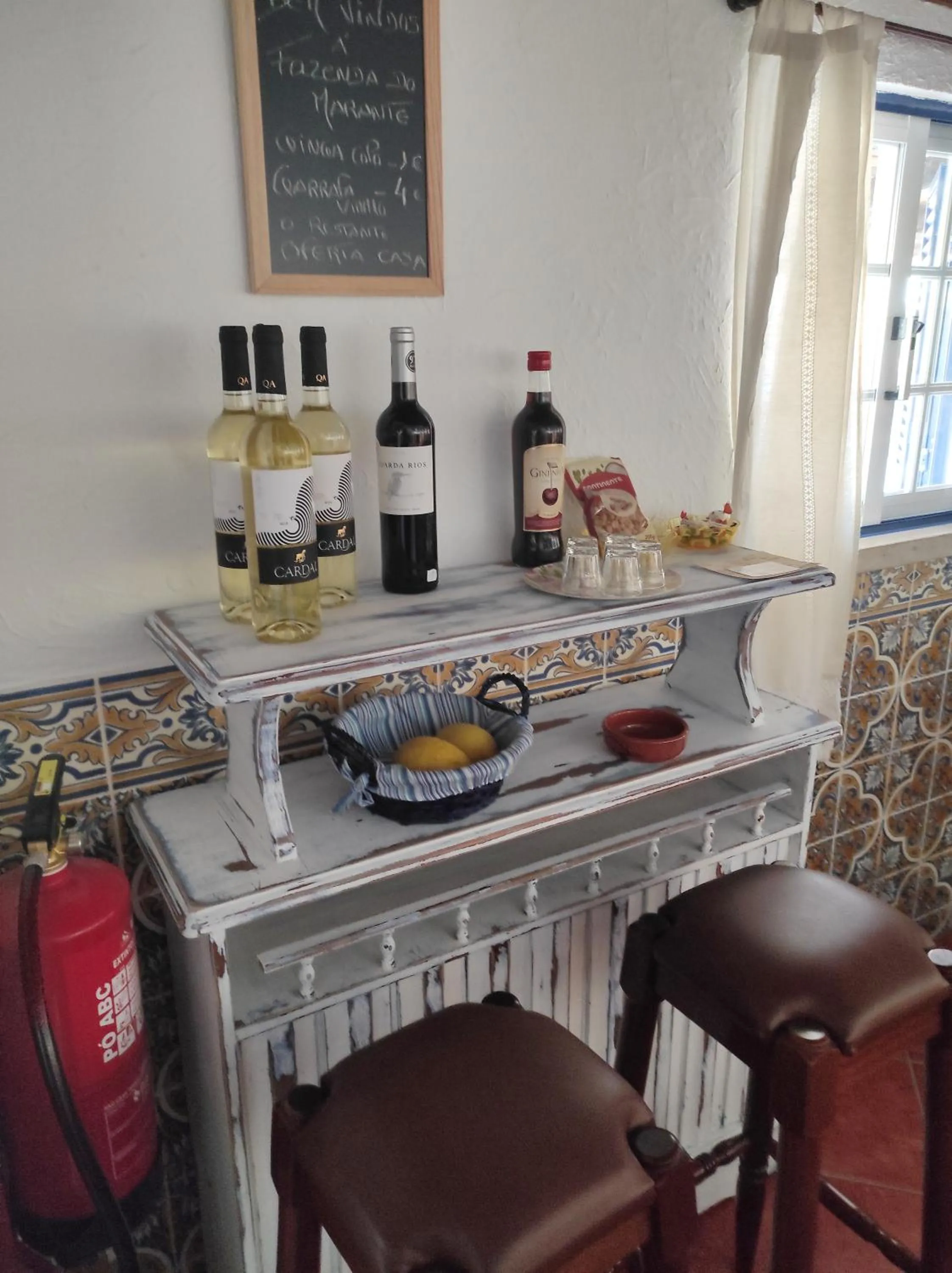 Communal kitchen in Fazenda do Marante