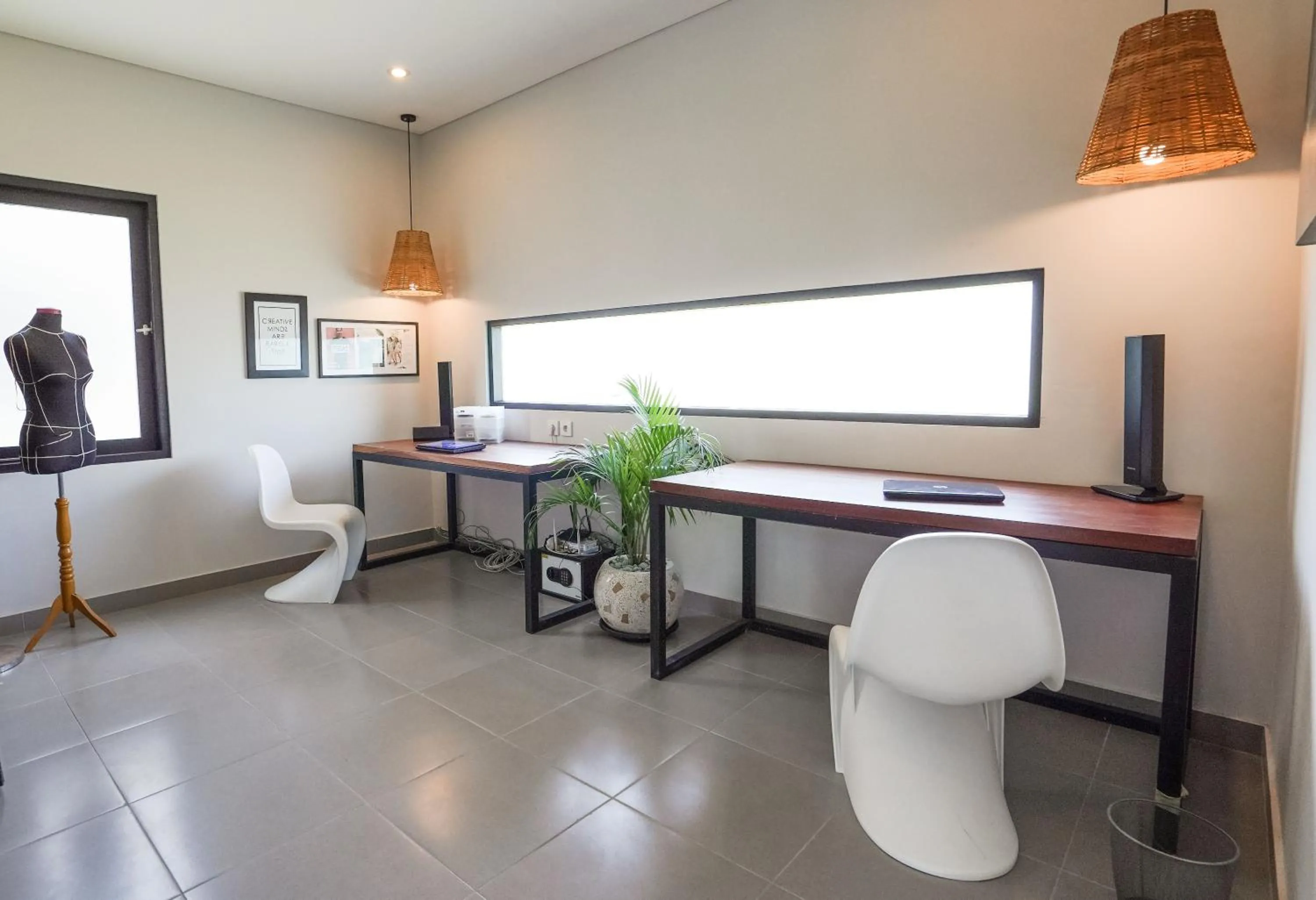 Seating area in Casa 88 Berawa