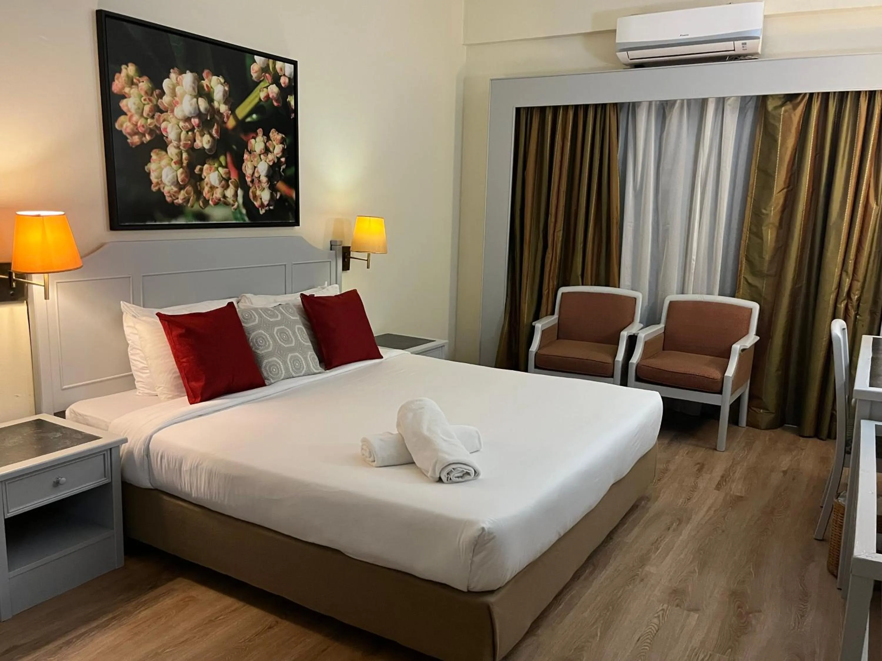 Bedroom, Bed in Paradise by the Sea in Penang by Veron at Rainbow Paradise