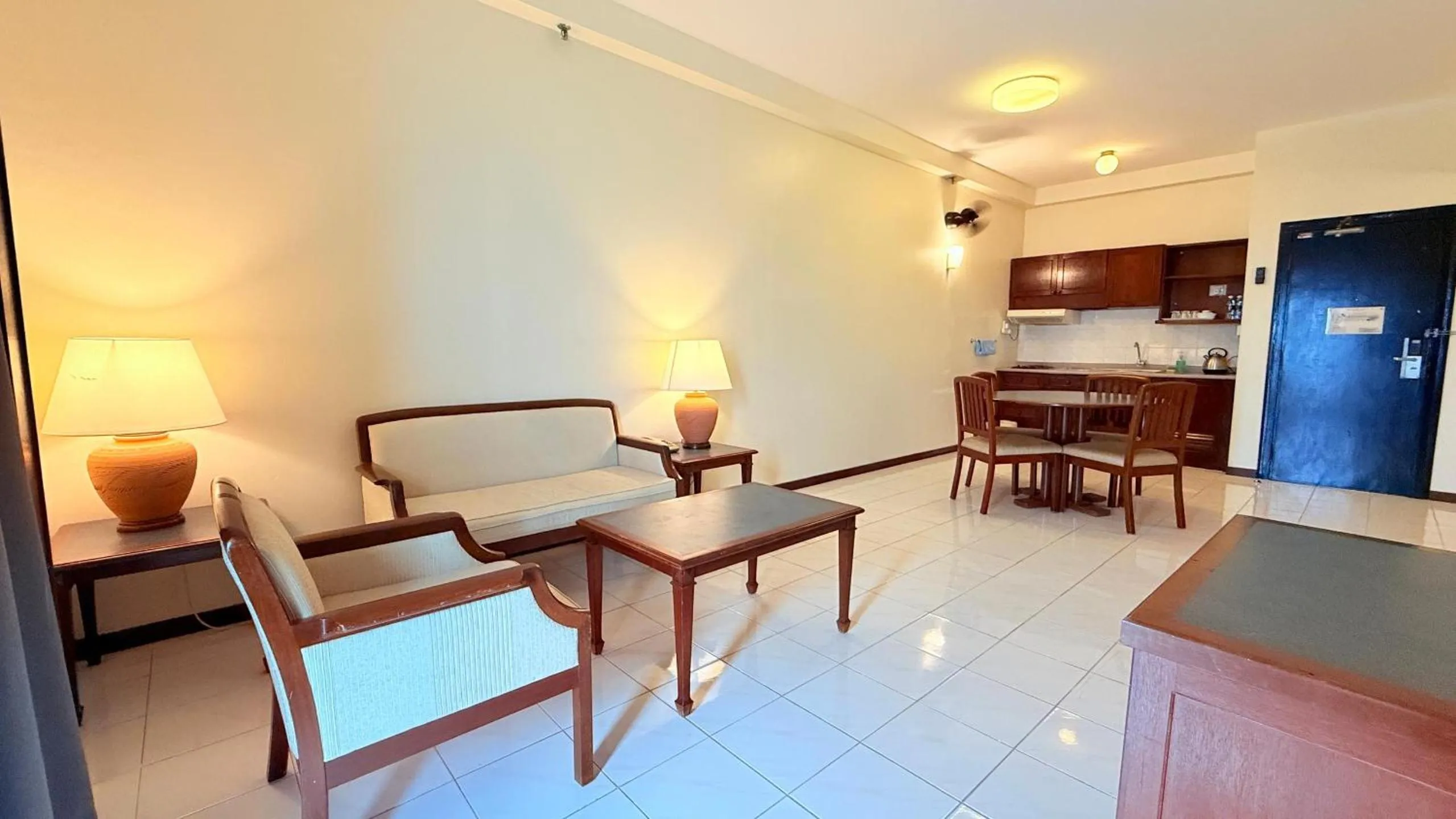 Living room in Paradise by the Sea in Penang by Veron at Rainbow Paradise