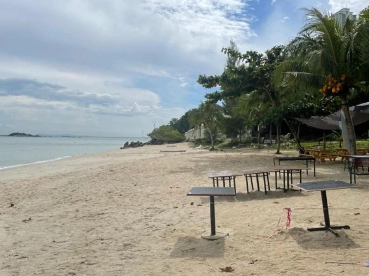 Beach in Paradise by the Sea in Penang by Veron at Rainbow Paradise