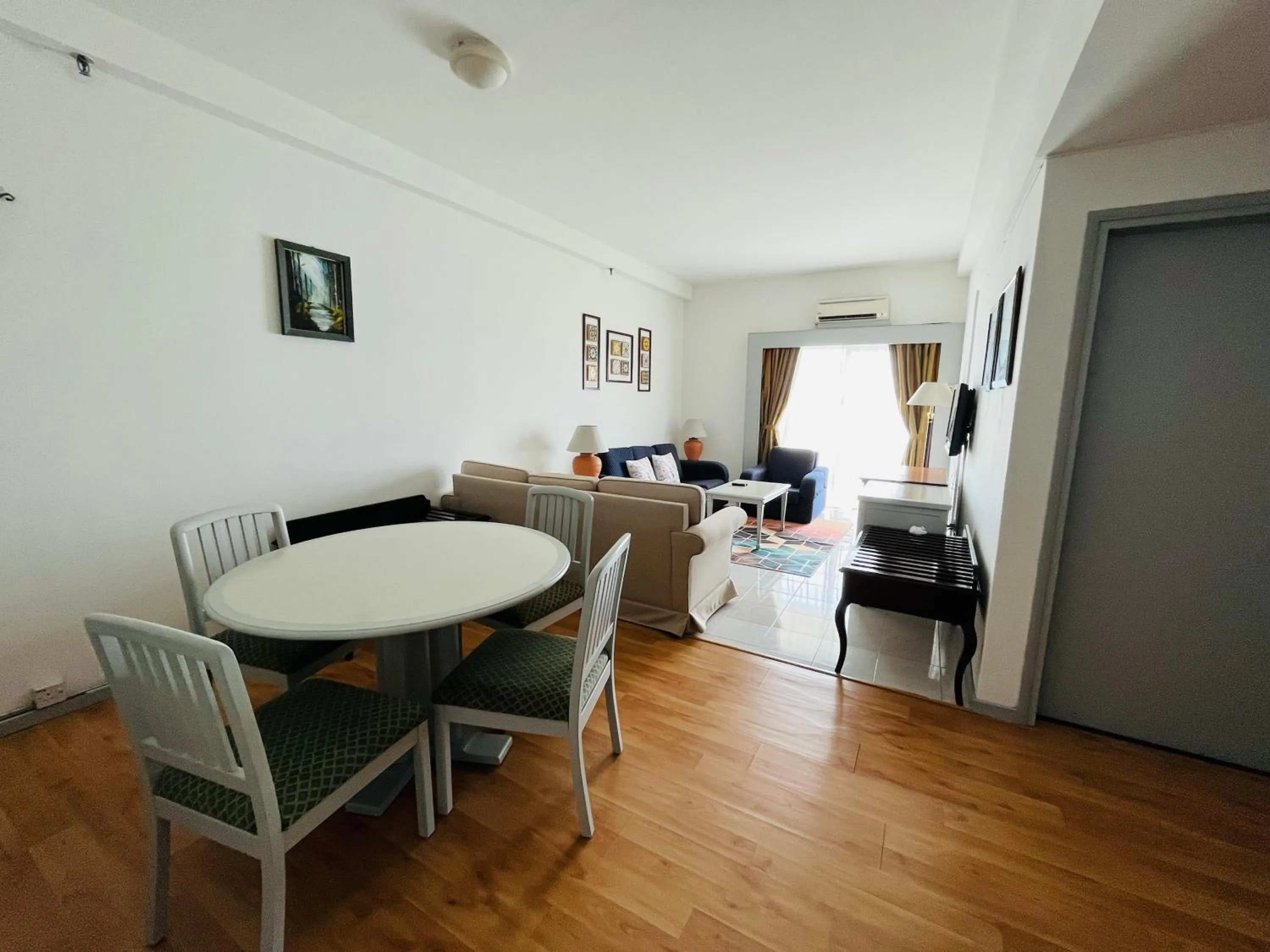 Living room in Paradise by the Sea in Penang by Veron at Rainbow Paradise