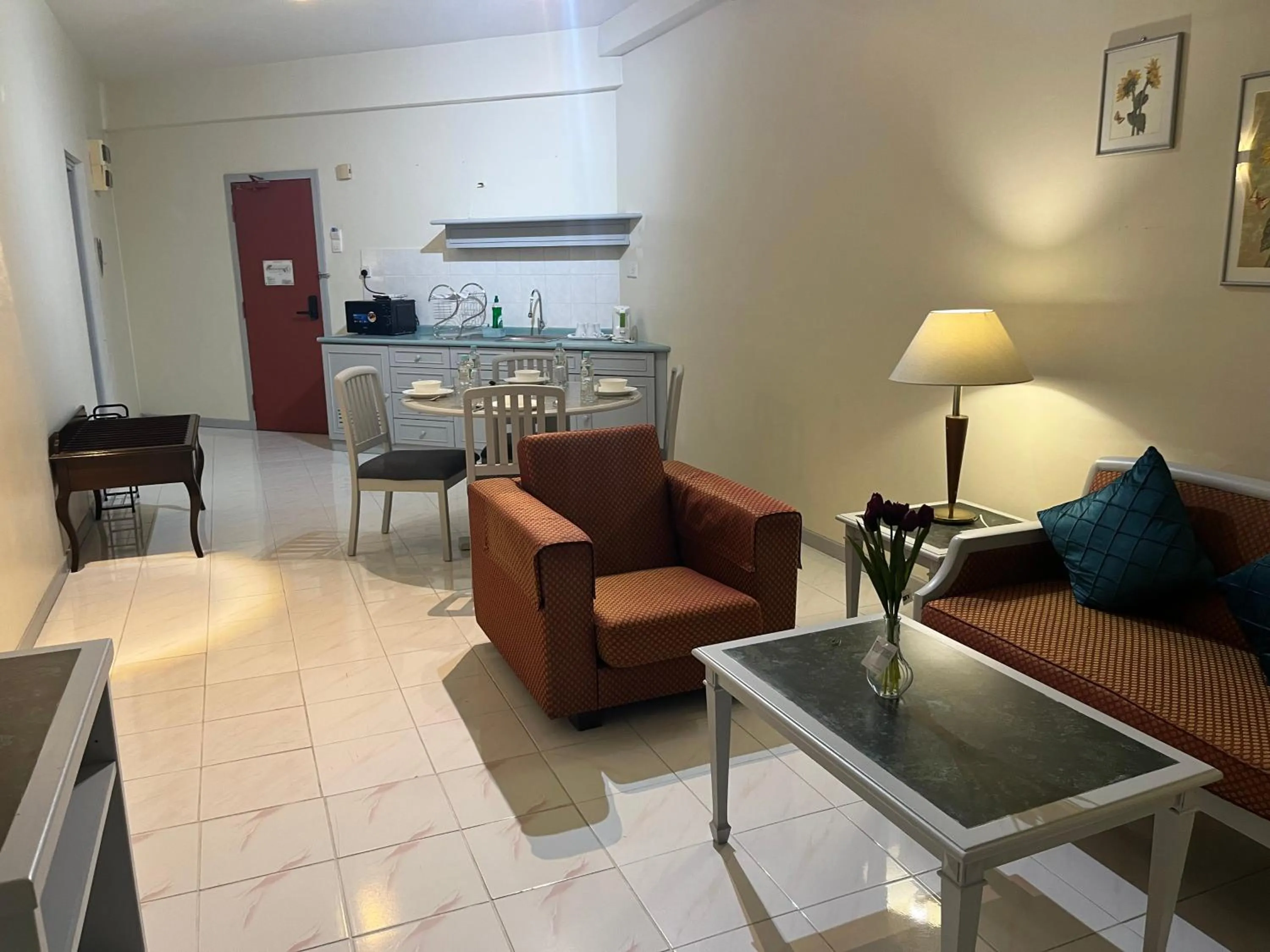 Kitchen or kitchenette in Paradise by the Sea in Penang by Veron at Rainbow Paradise