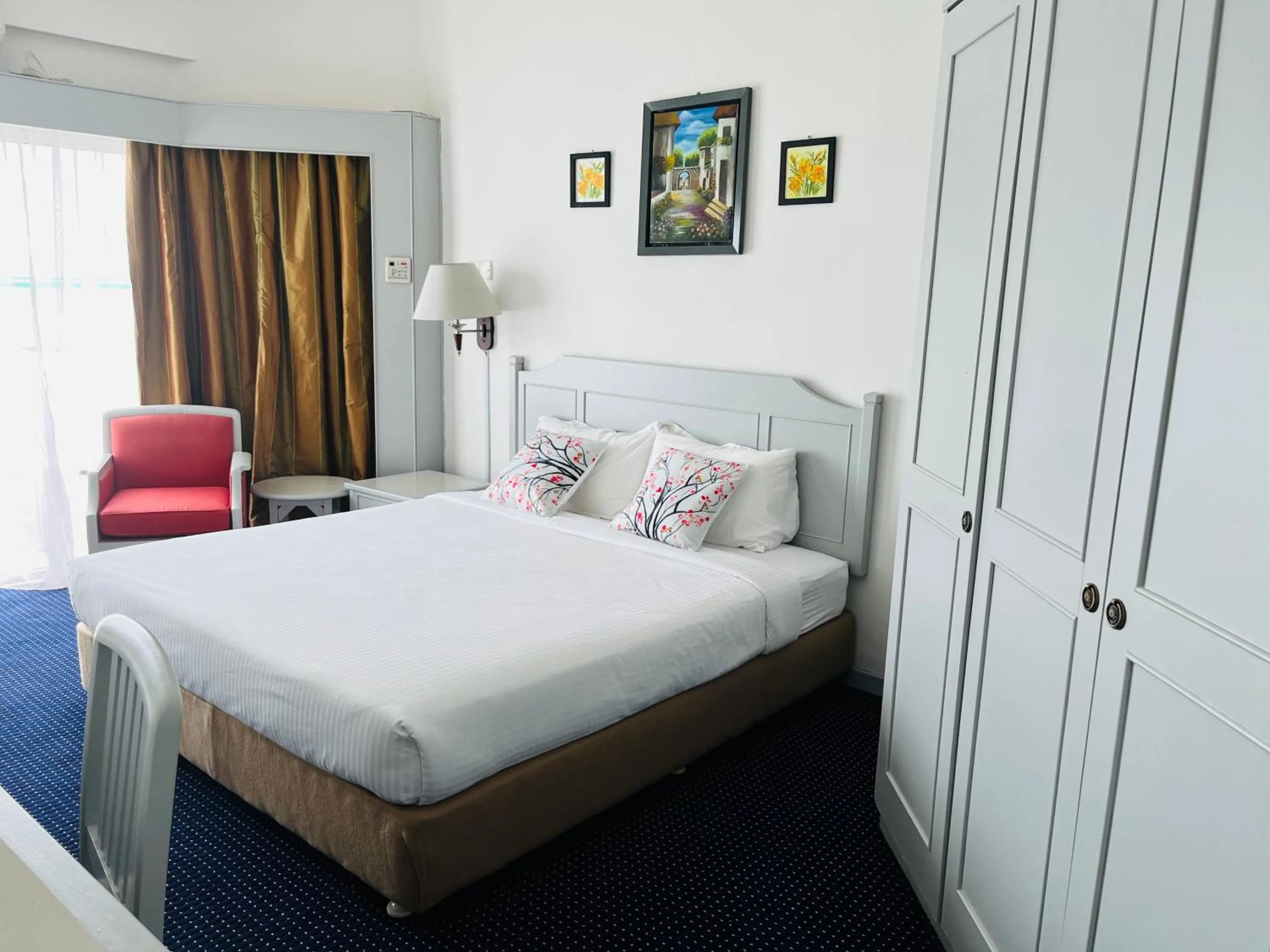 Bed in Paradise by the Sea in Penang by Veron at Rainbow Paradise