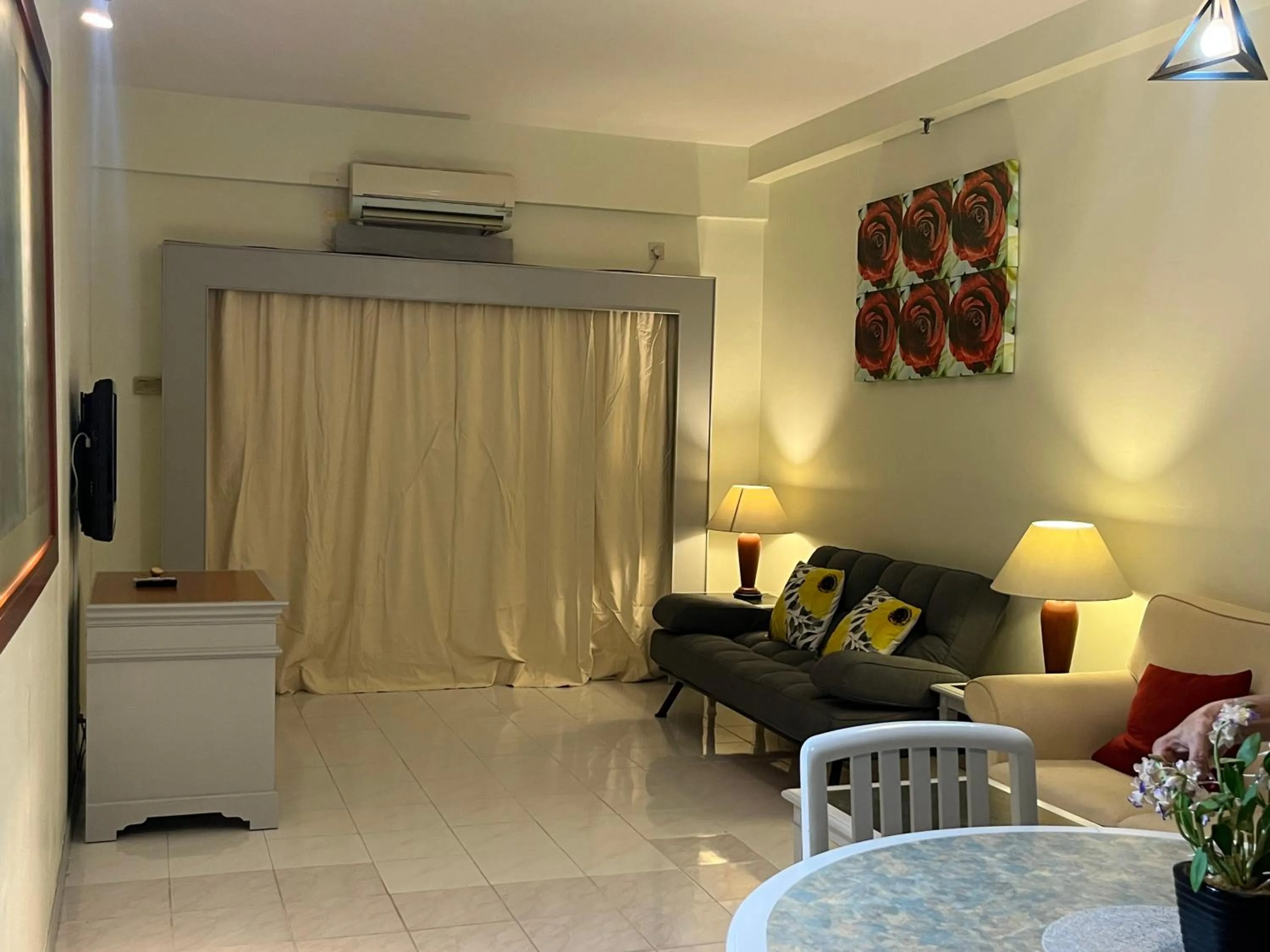 Living room in Paradise by the Sea in Penang by Veron at Rainbow Paradise