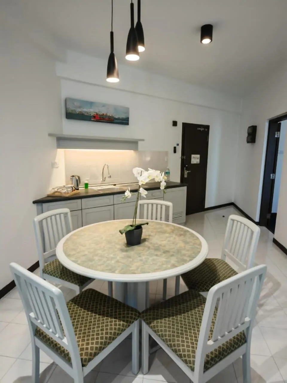 Dining area in Paradise by the Sea in Penang by Veron at Rainbow Paradise