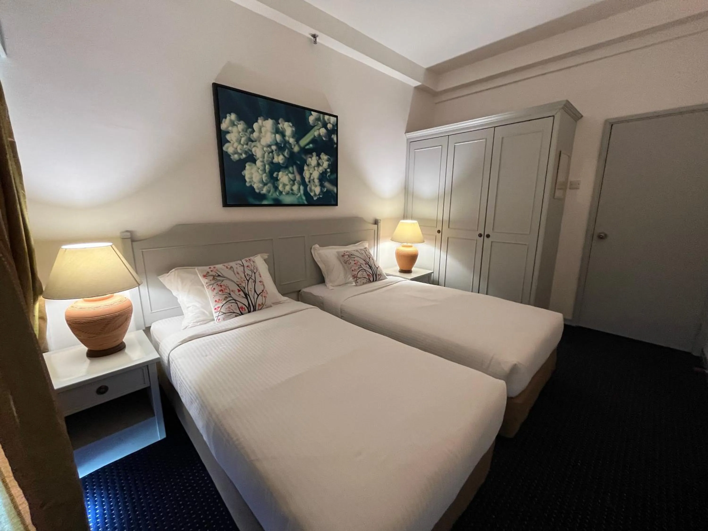 Bed in Paradise by the Sea in Penang by Veron at Rainbow Paradise