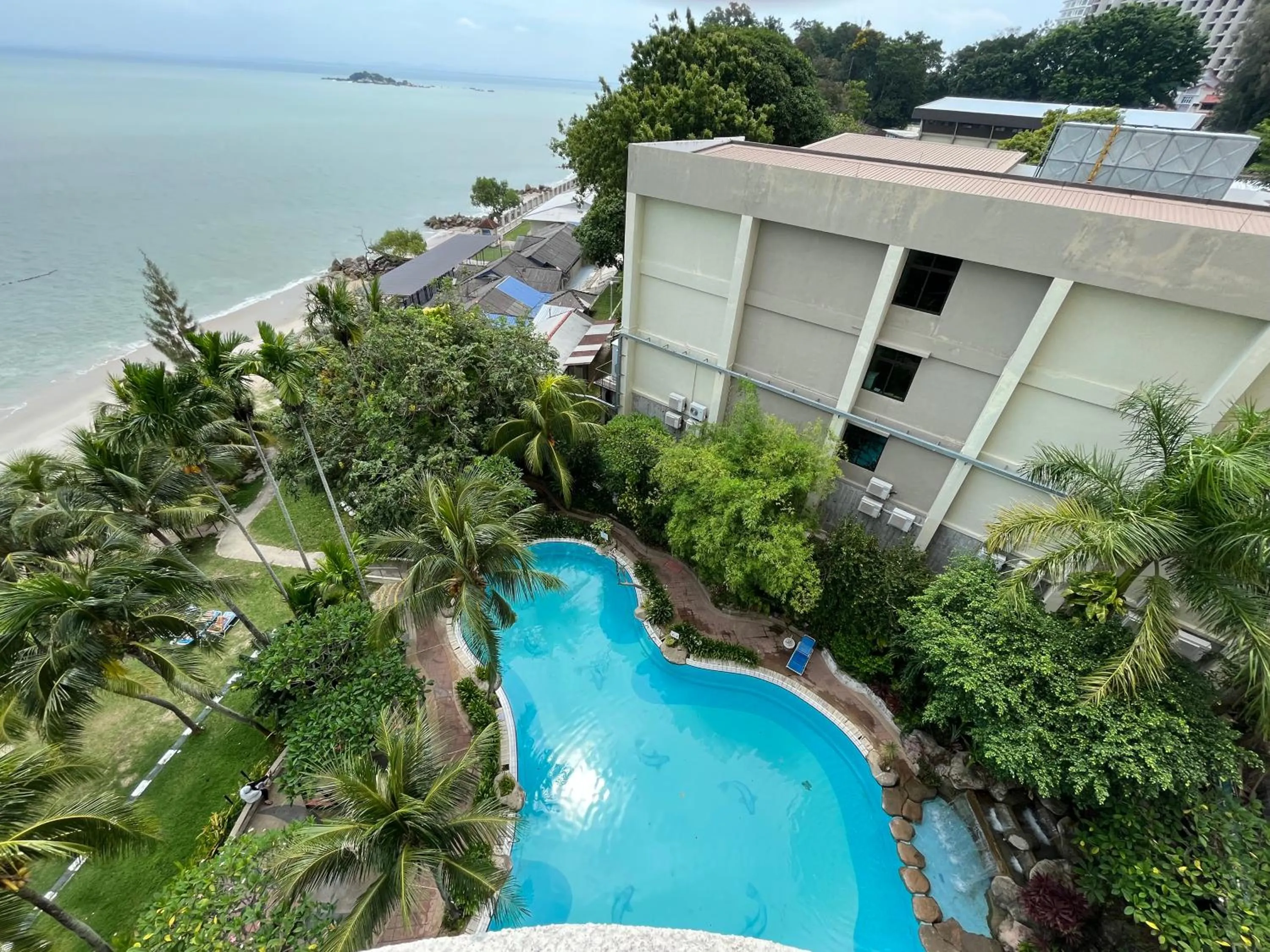 Bird's eye view in Paradise by the Sea in Penang by Veron at Rainbow Paradise