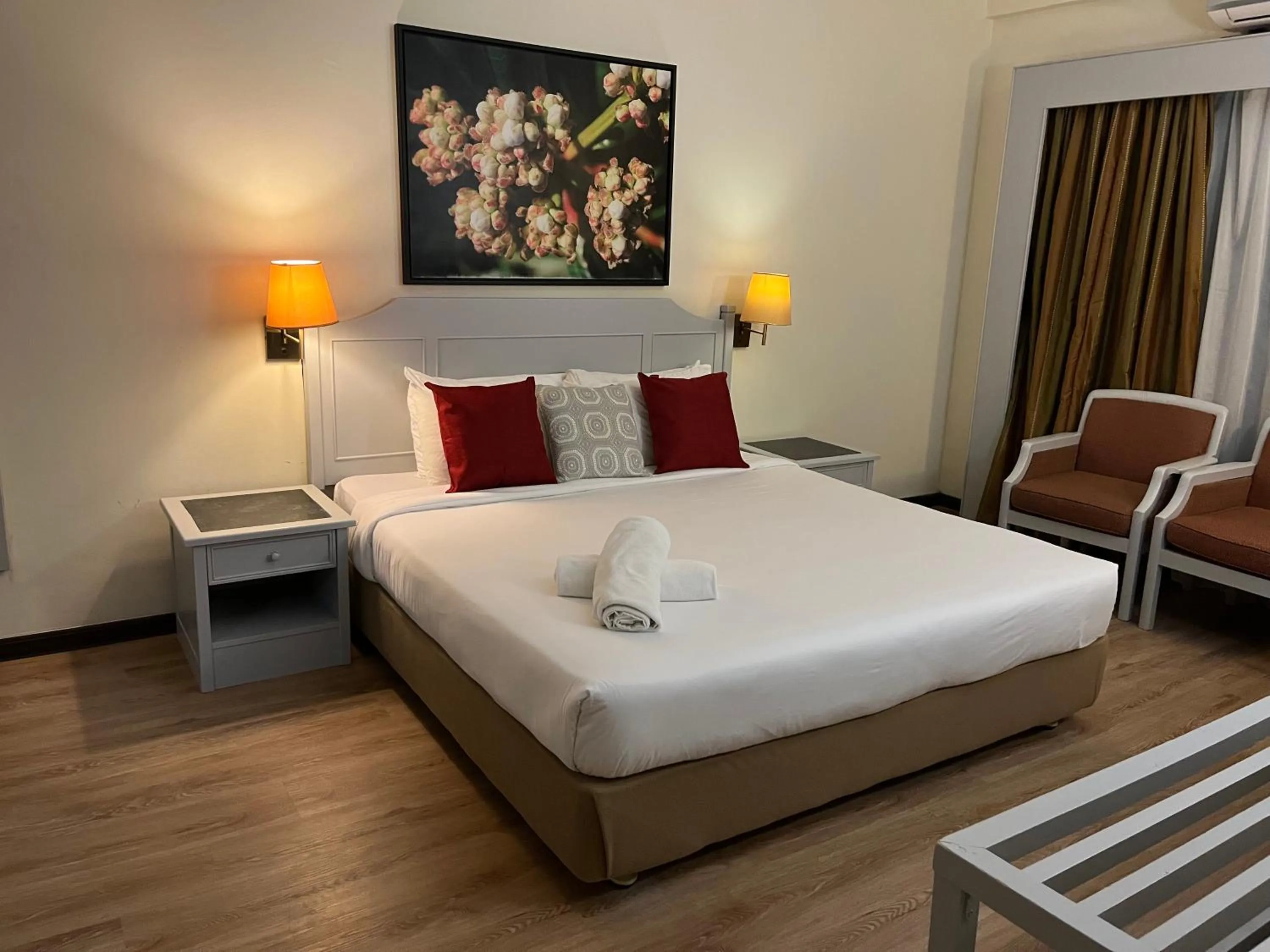 Bedroom, Bed in Paradise by the Sea in Penang by Veron at Rainbow Paradise