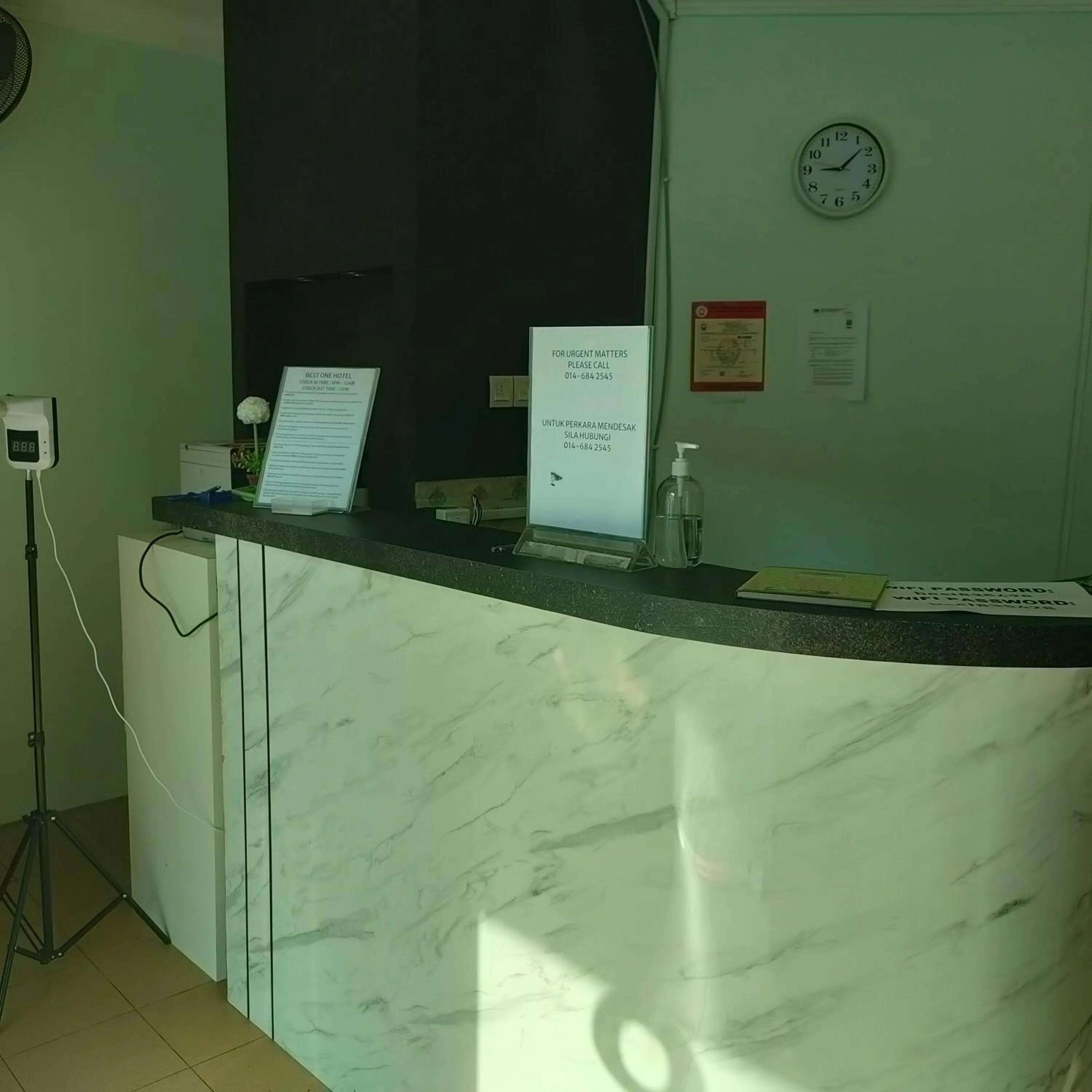 Lobby or reception in Best One Hotel