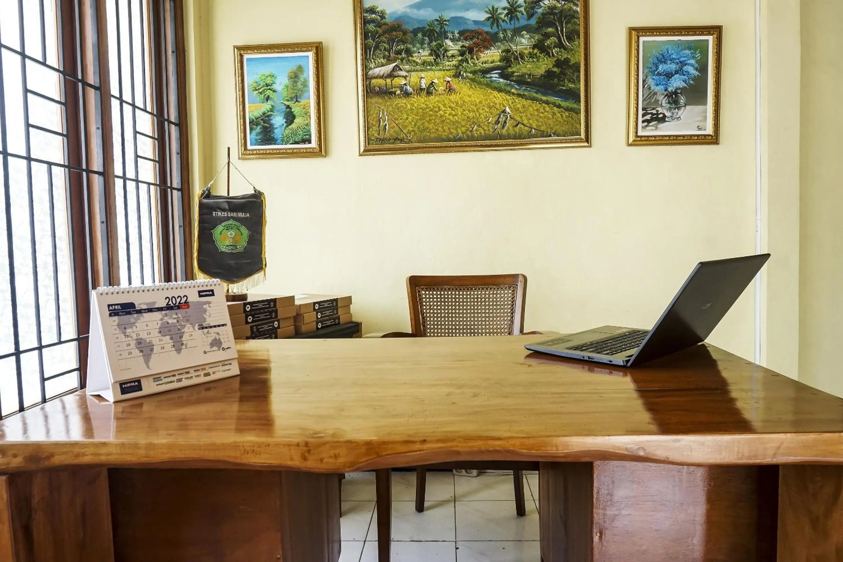 Lobby or reception in Hotel O Wisma Asri Putra Syariah