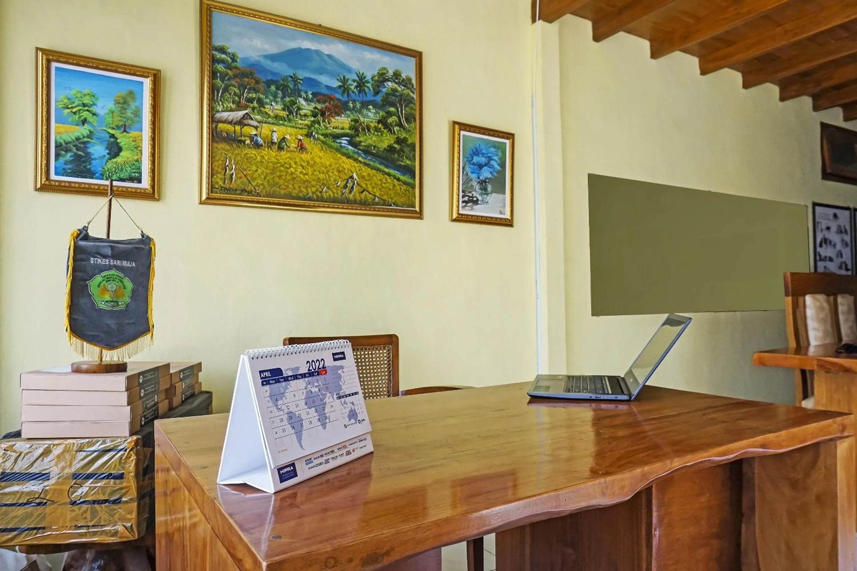 Lobby or reception in Hotel O Wisma Asri Putra Syariah