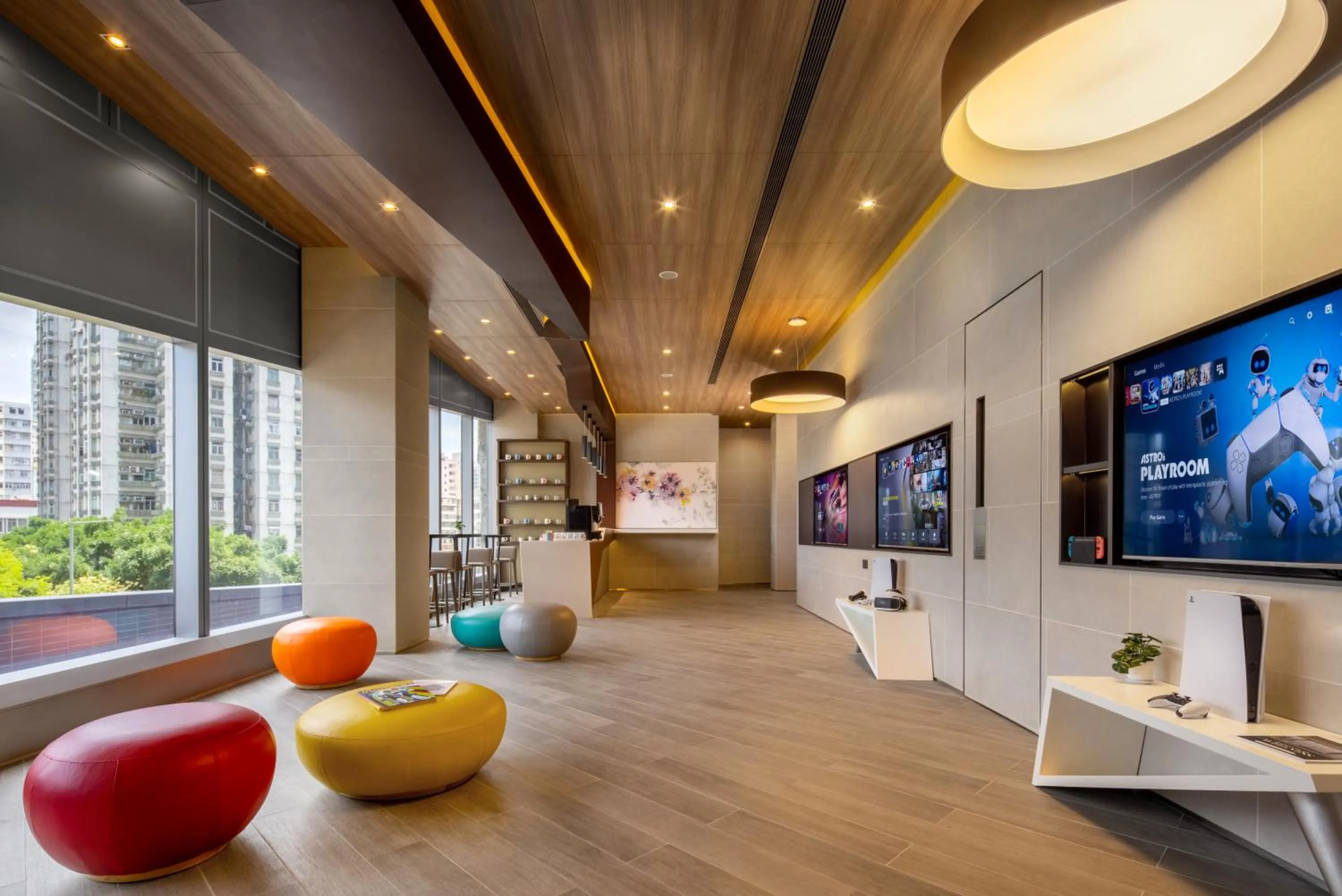 Lobby or reception in Starphire Hotel