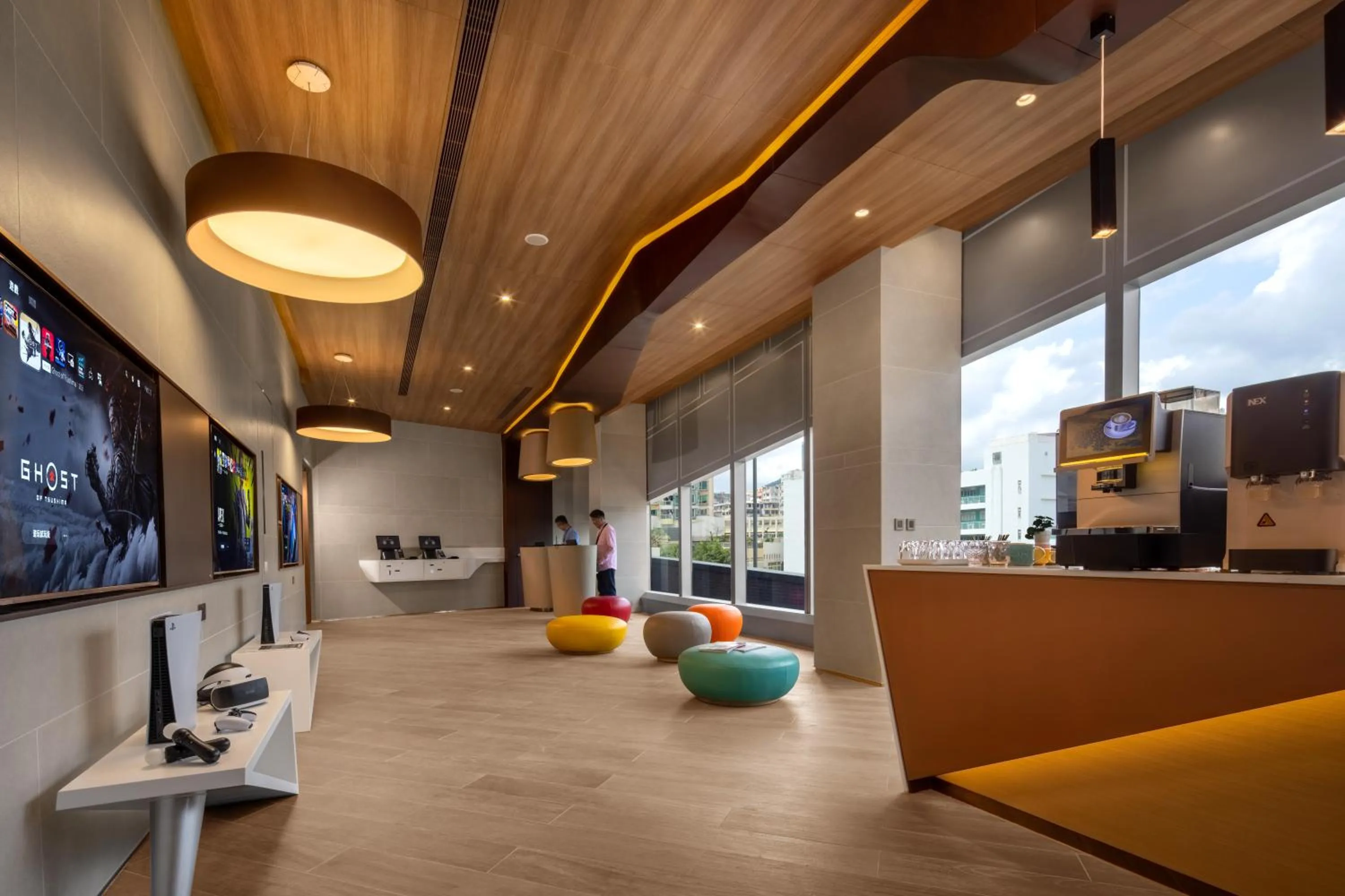 Lobby or reception in Starphire Hotel