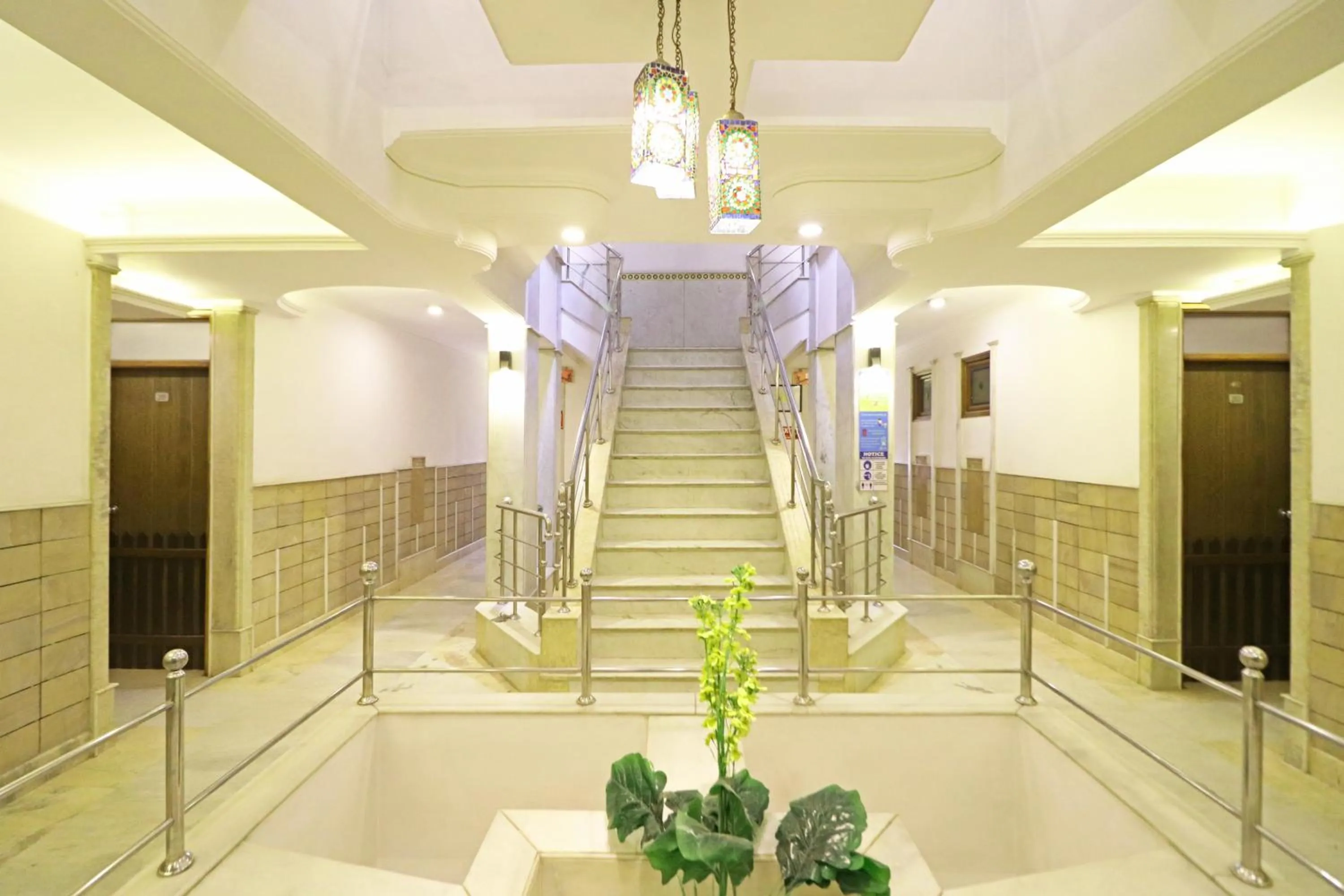 Lobby or reception in Hotel Cottage Yes Please New Delhi