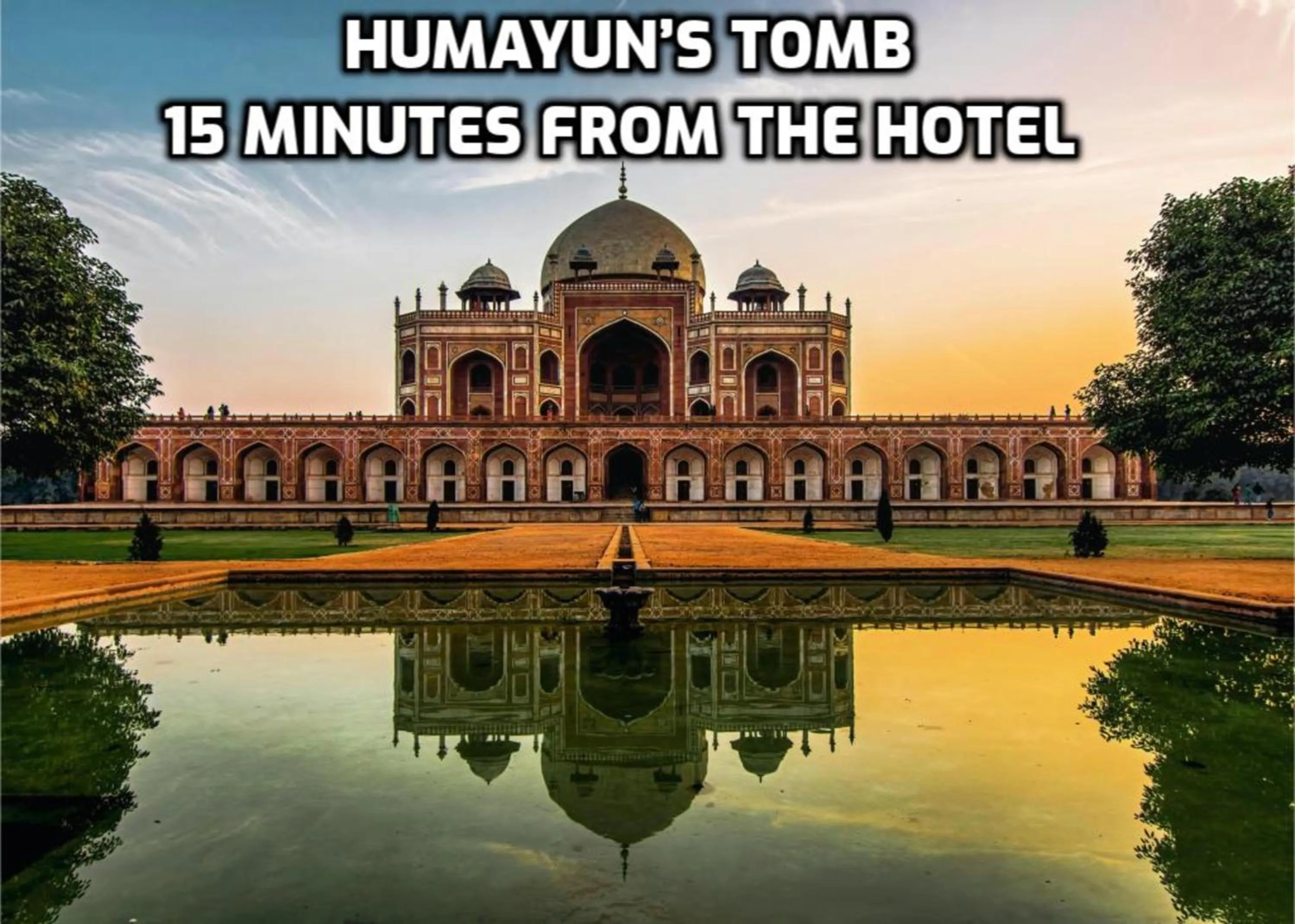 Nearby landmark in Hotel Cottage Yes Please New Delhi